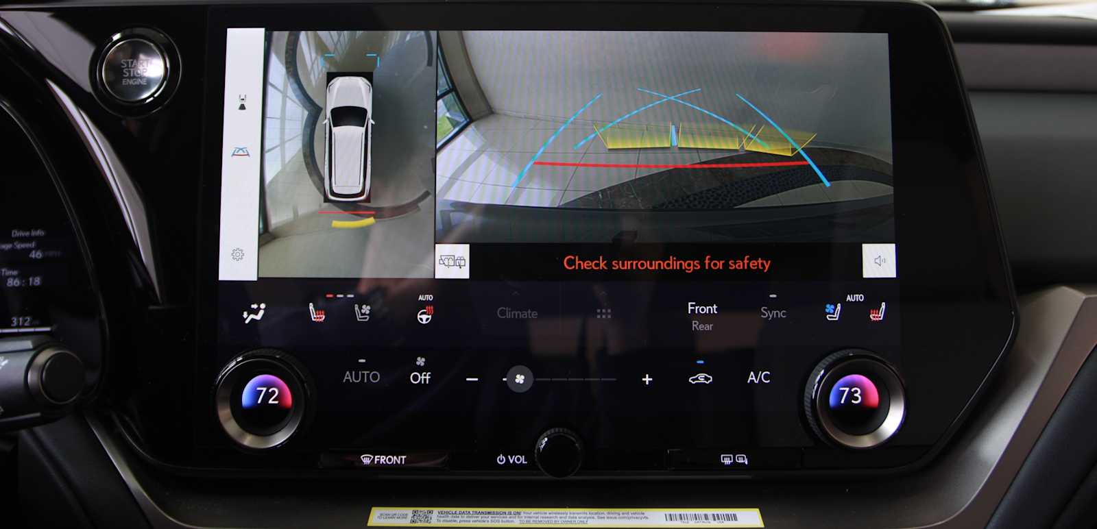 new 2026 Lexus TX 350 car, priced at $71,805
