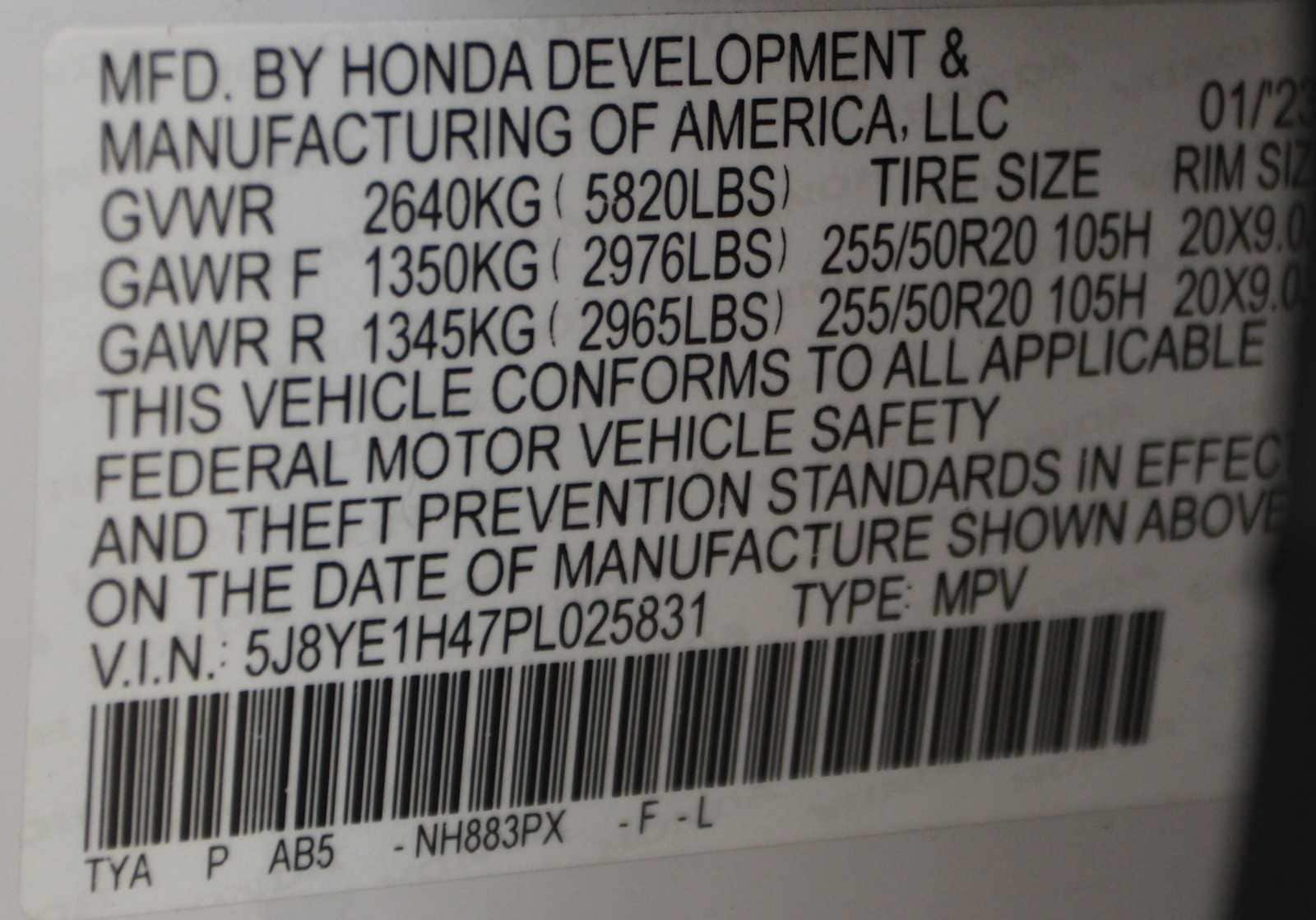 used 2023 Acura MDX car, priced at $37,797