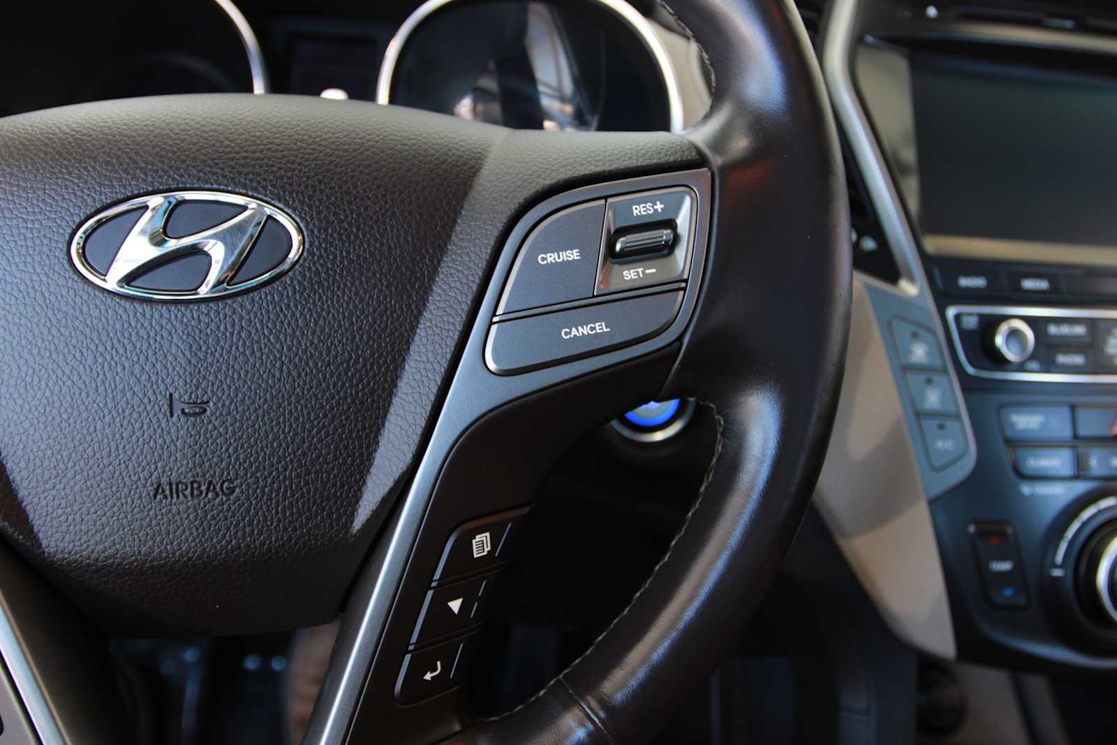 used 2017 Hyundai Santa Fe car, priced at $15,797