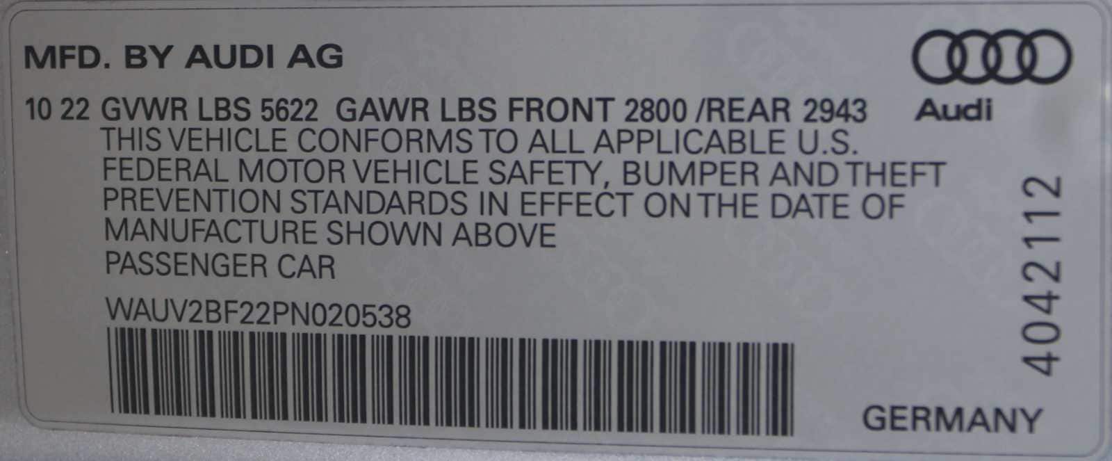 used 2023 Audi A7 car, priced at $60,497