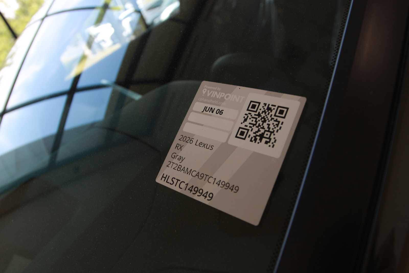 new 2026 Lexus RX 350 car, priced at $65,594
