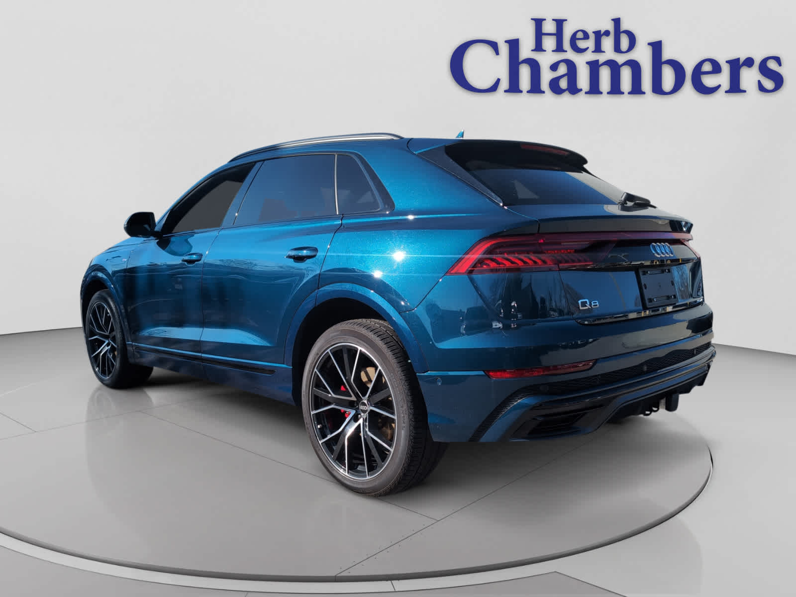 used 2021 Audi Q8 car, priced at $35,998