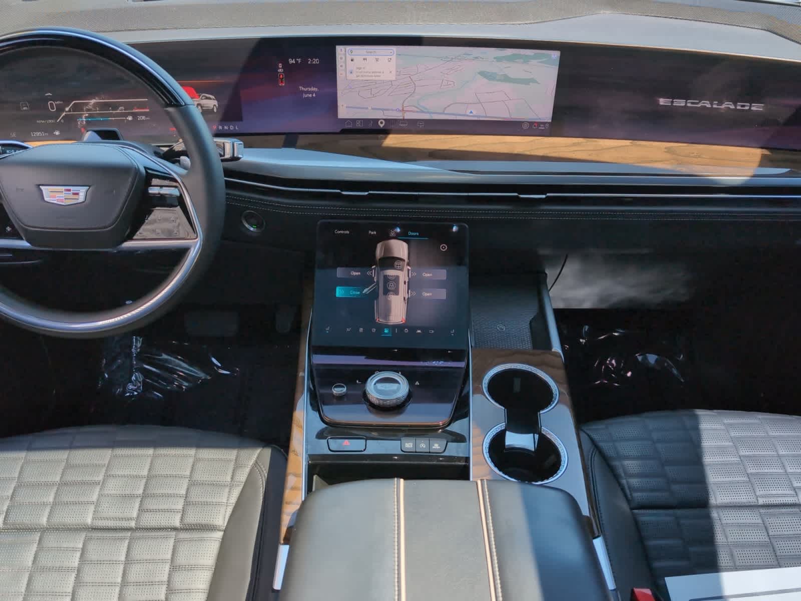 used 2025 Cadillac Escalade ESV car, priced at $117,498