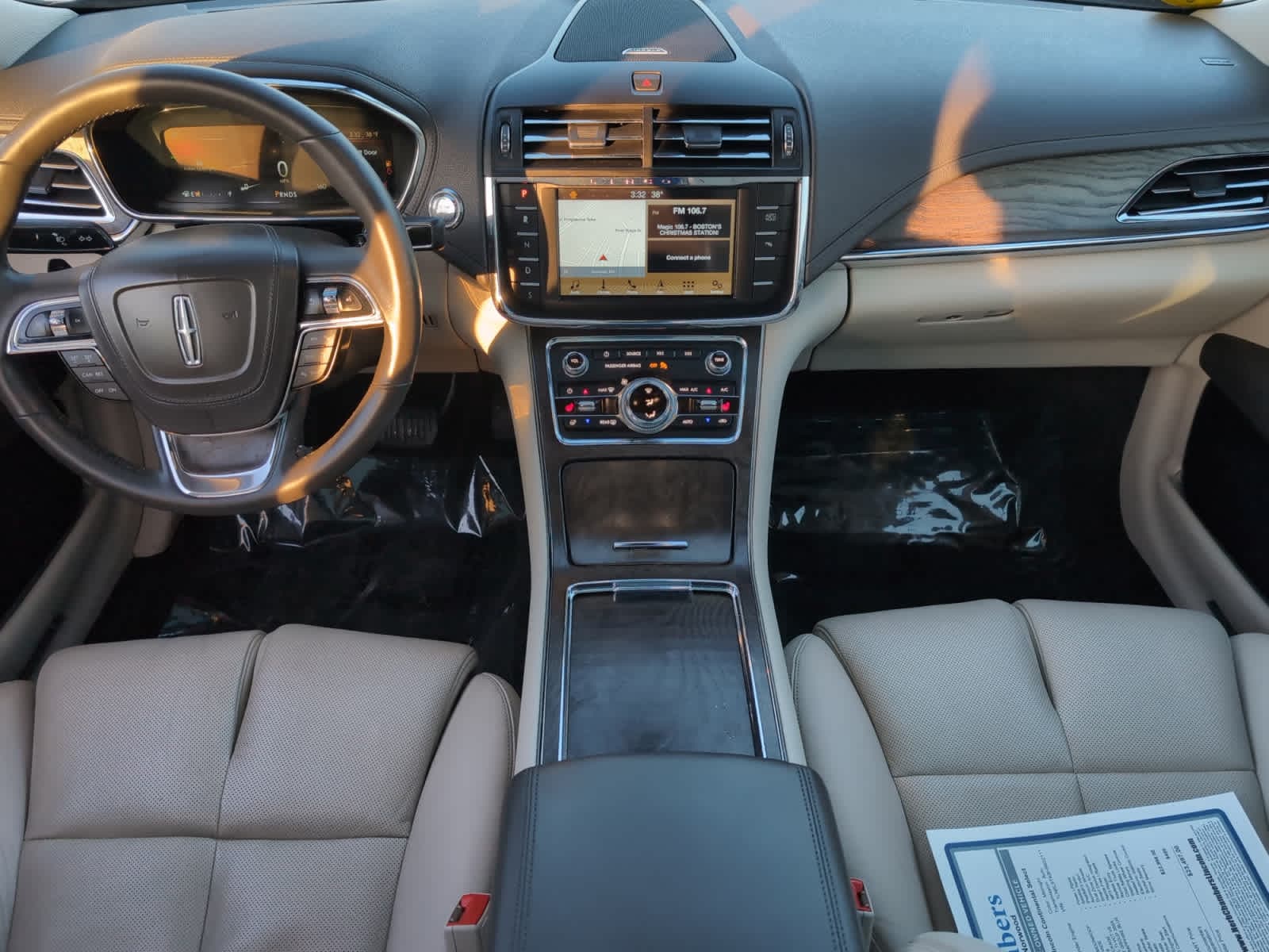 used 2017 Lincoln Continental car, priced at $22,998