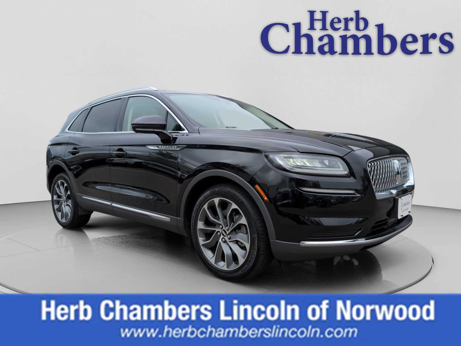 used 2022 Lincoln Nautilus car, priced at $34,698