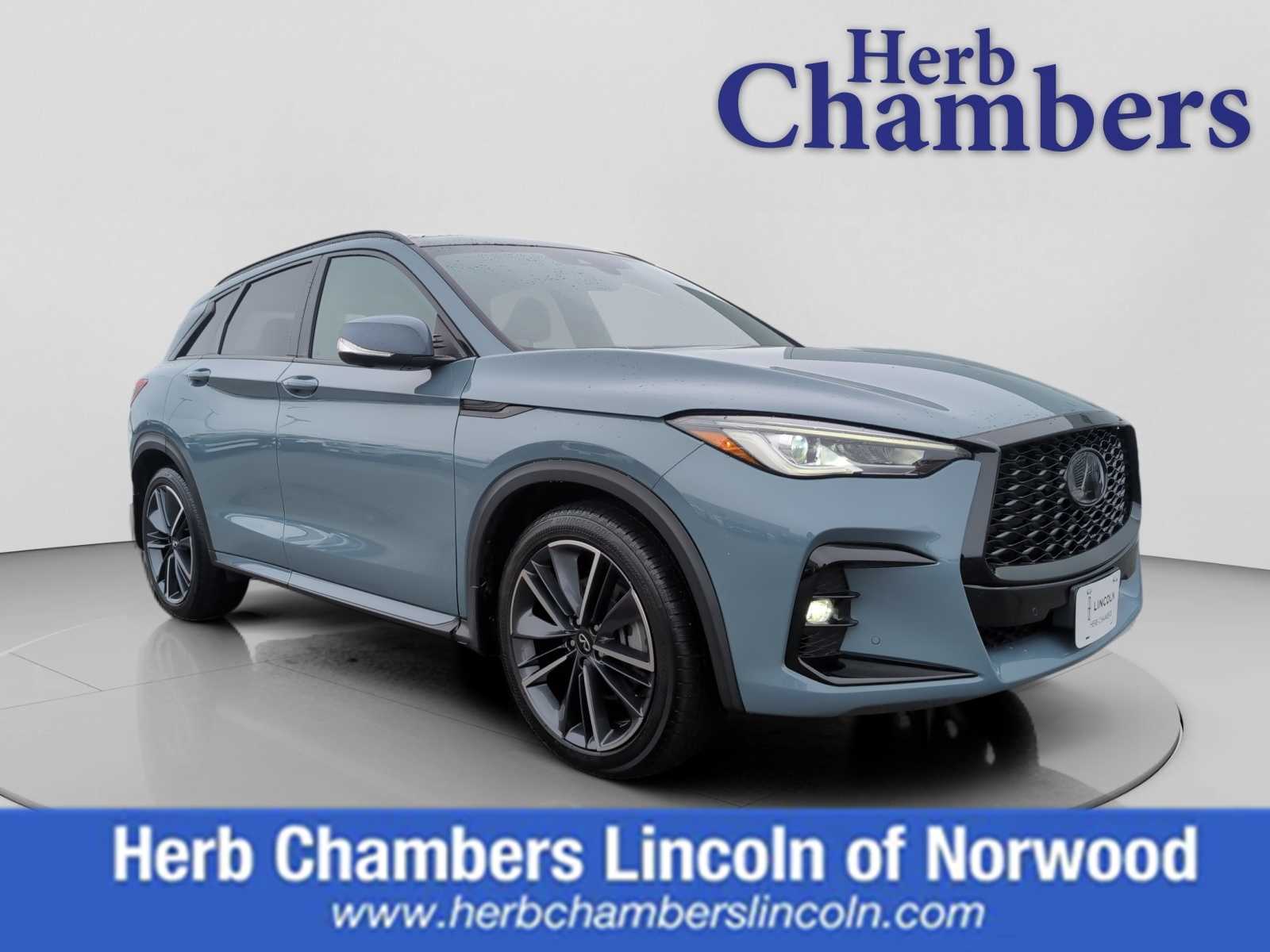 used 2023 INFINITI QX50 car, priced at $29,998