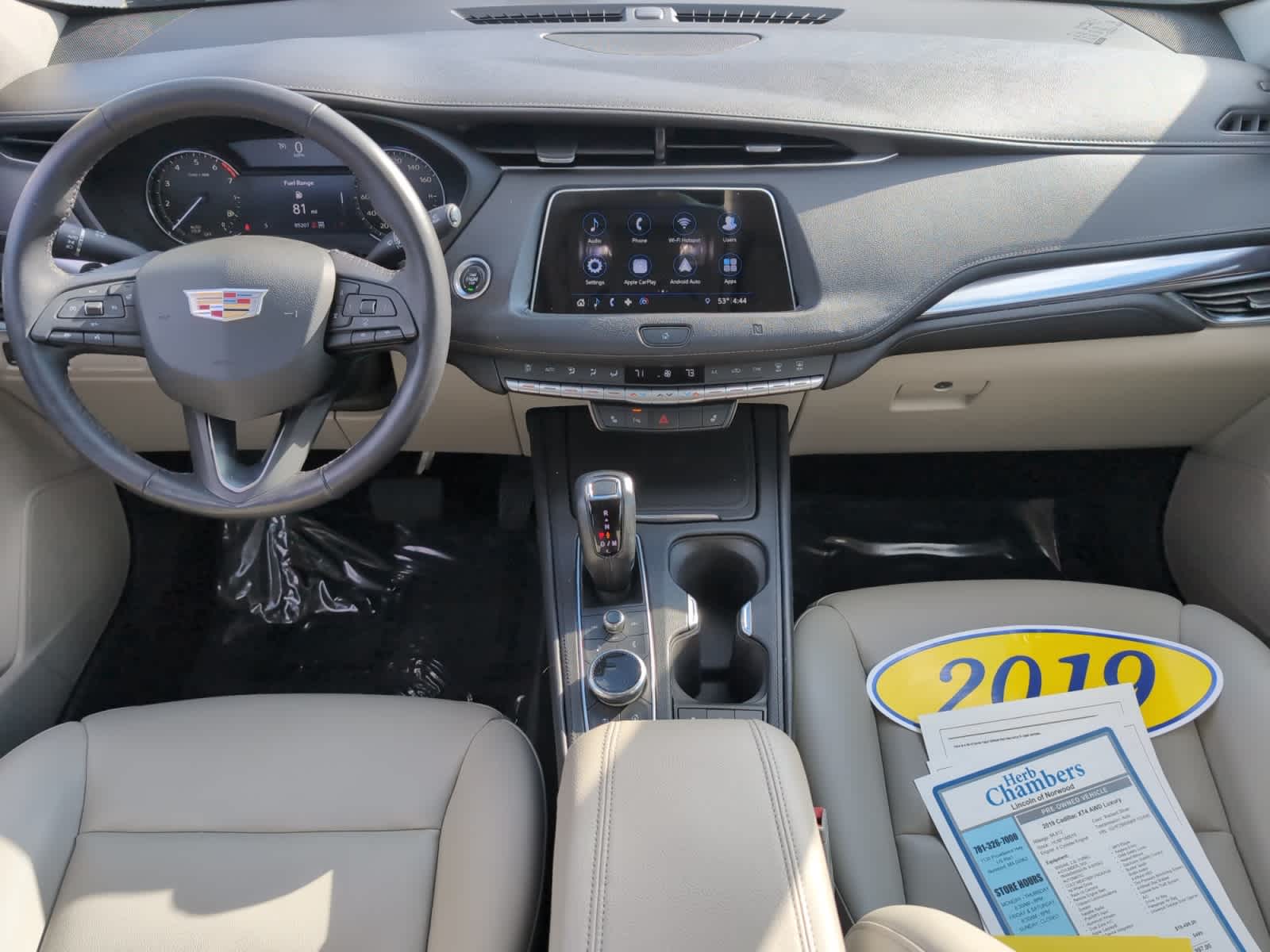 used 2019 Cadillac XT4 car, priced at $18,298