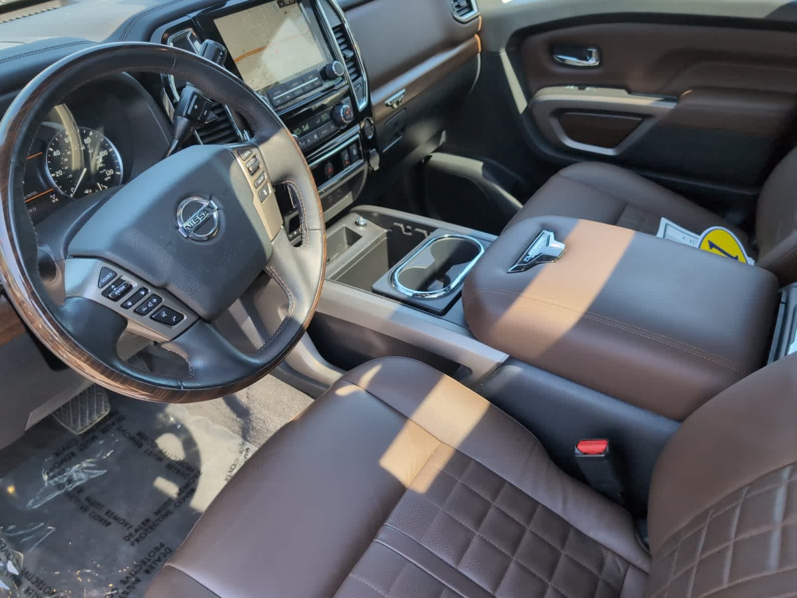 used 2021 Nissan Titan car, priced at $36,498