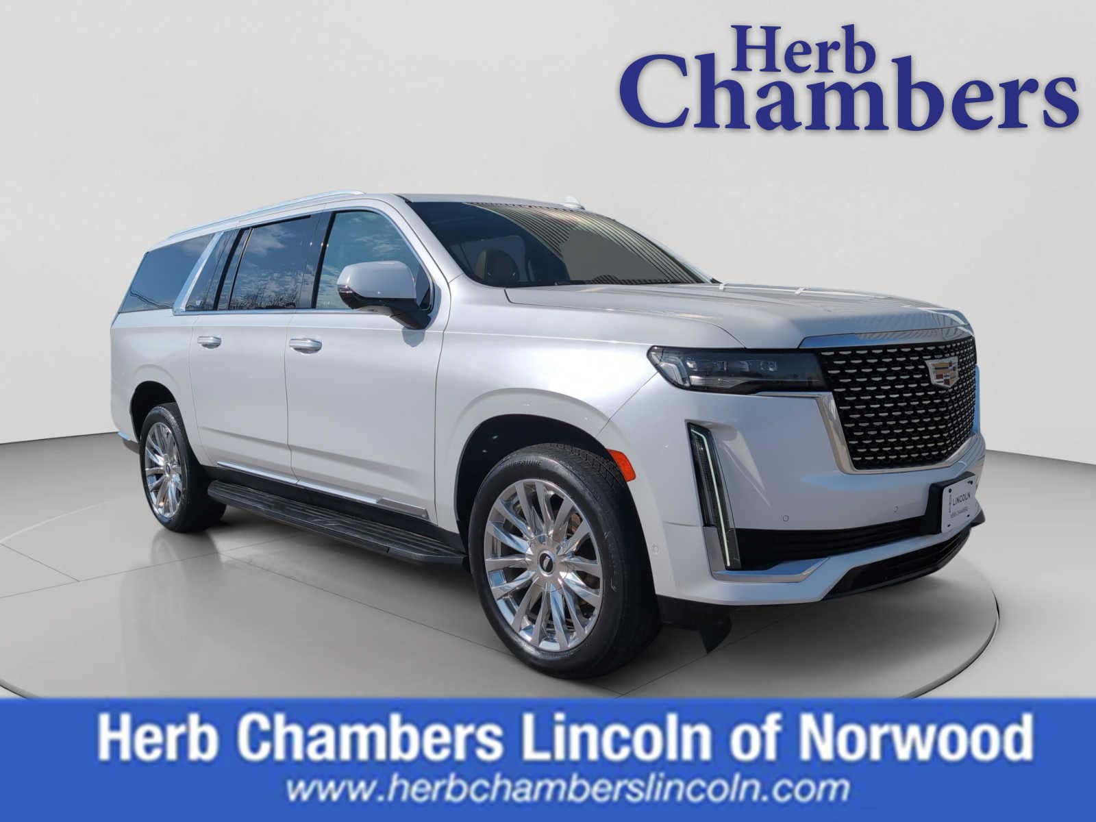 used 2021 Cadillac Escalade ESV car, priced at $57,988