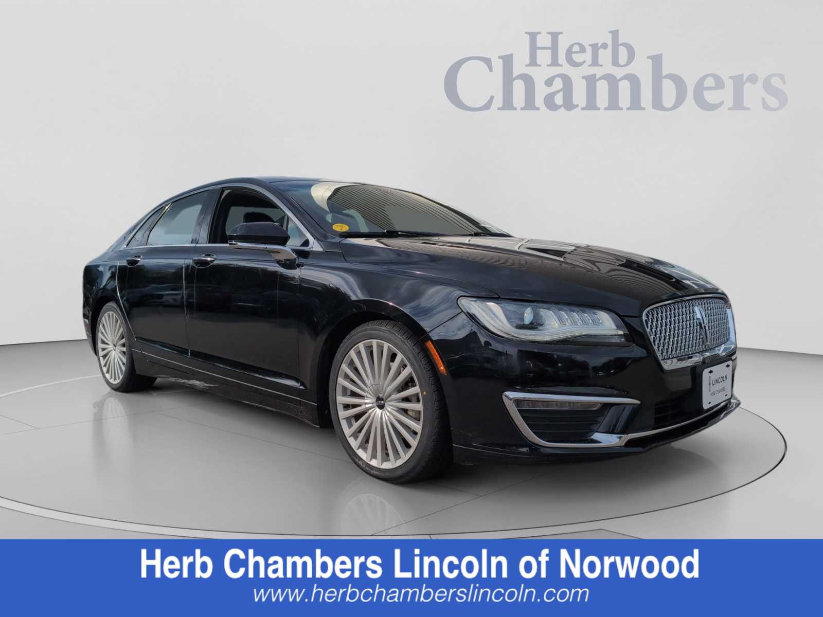 Black Velvet 2017 Lincoln MKZ Sedan All-Wheel Drive Automatic