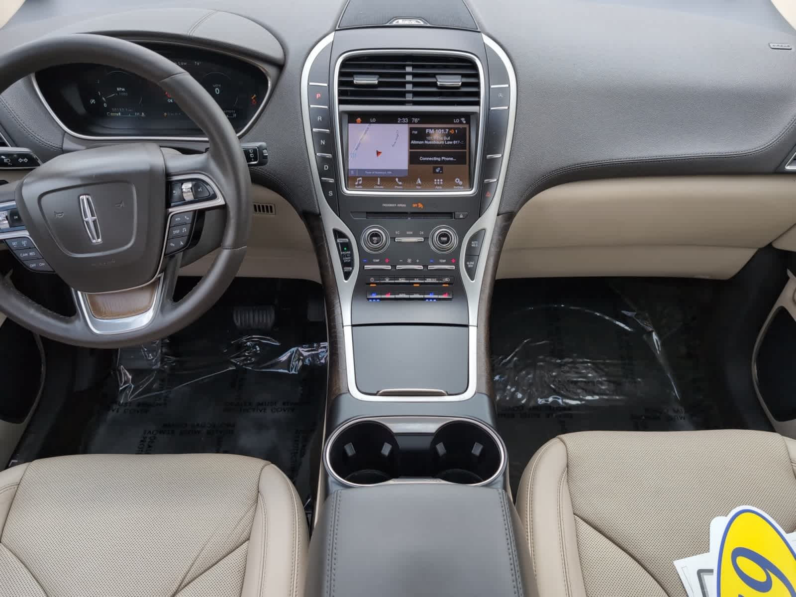 used 2019 Lincoln Nautilus car, priced at $23,798