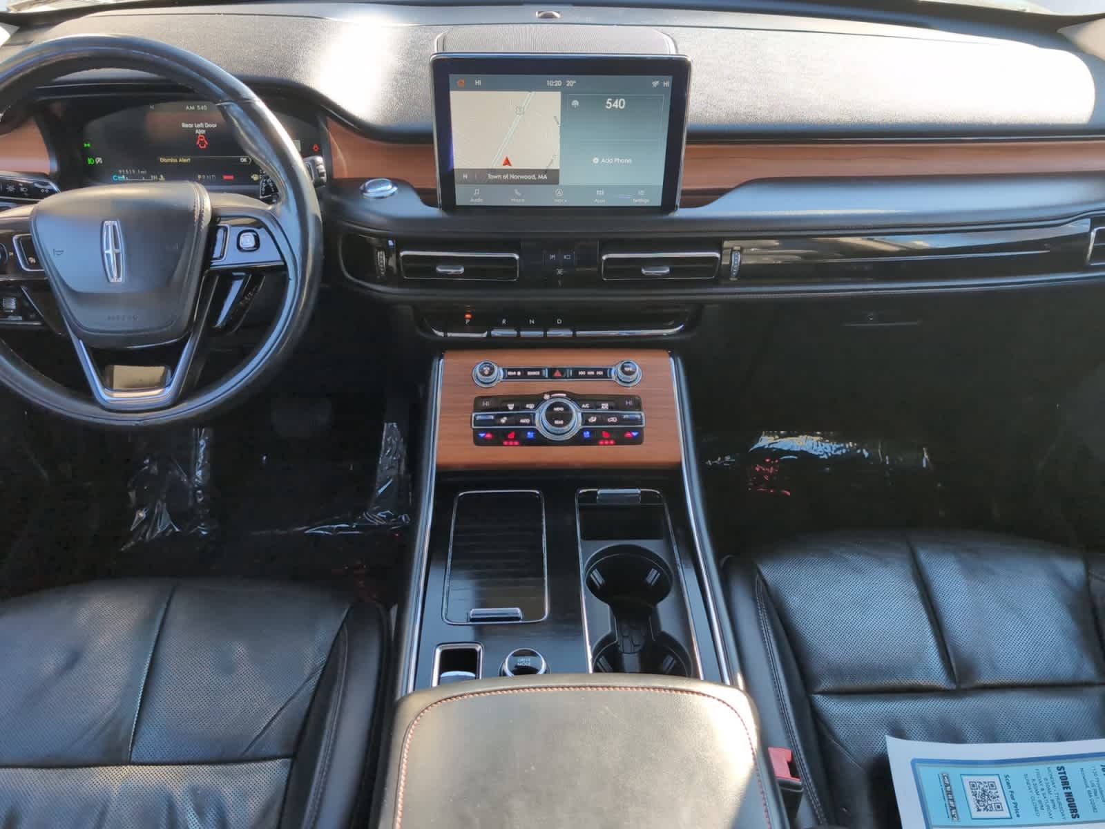 used 2020 Lincoln Aviator car, priced at $26,998