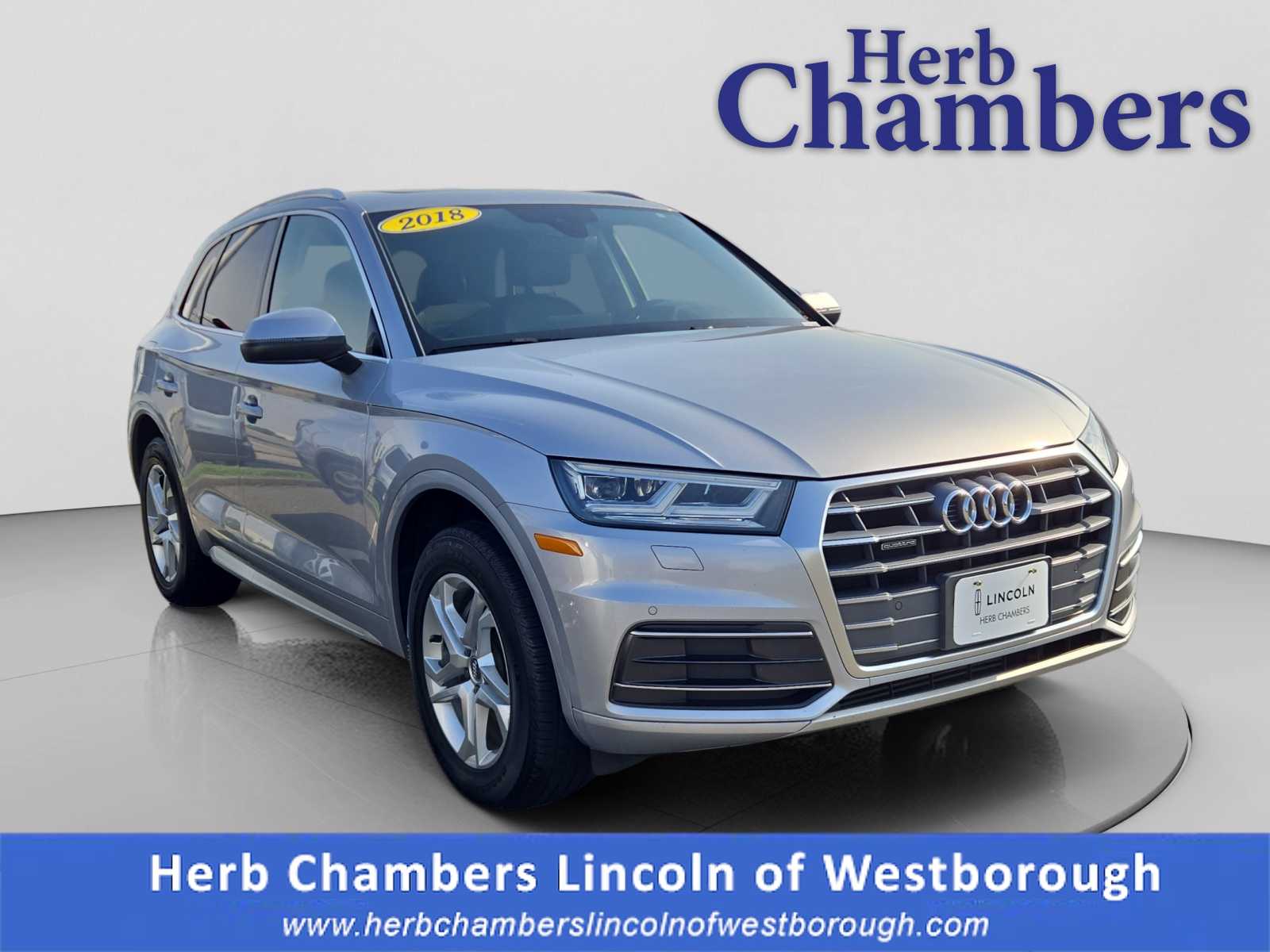 Florett Silver Metallic 2018 Audi Q5 SUV / Crossover All-Wheel Drive Automatic