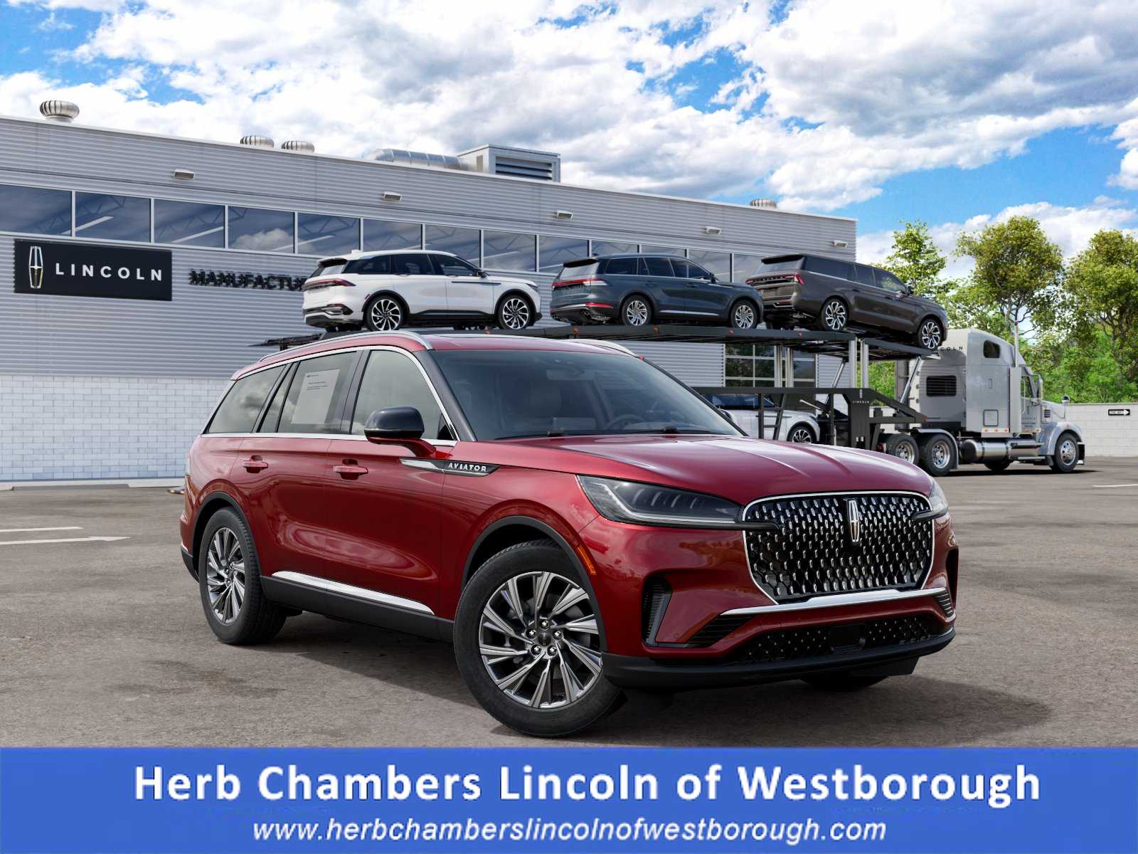 Ruby Red Tinted 2027 Lincoln Aviator SUV / Crossover All-Wheel Drive Automatic