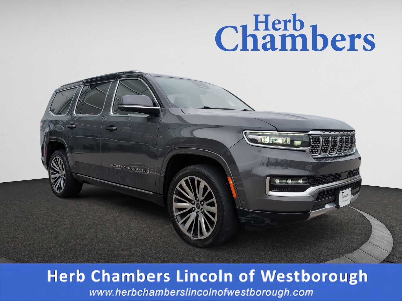 used 2022 Jeep Grand Wagoneer car, priced at $39,498