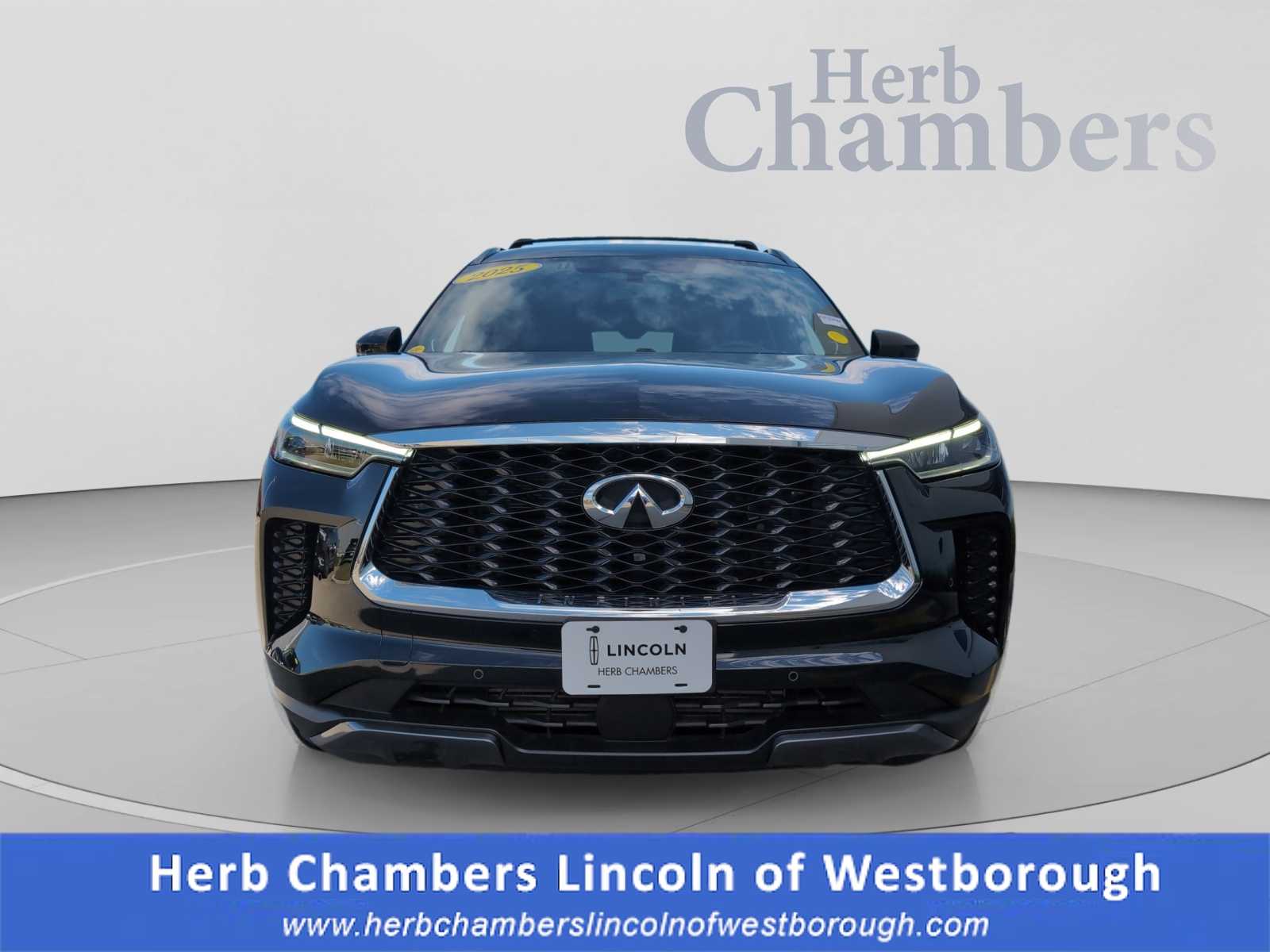 Mineral Black 2025 INFINITI QX60 SUV / Crossover All-Wheel Drive Automatic