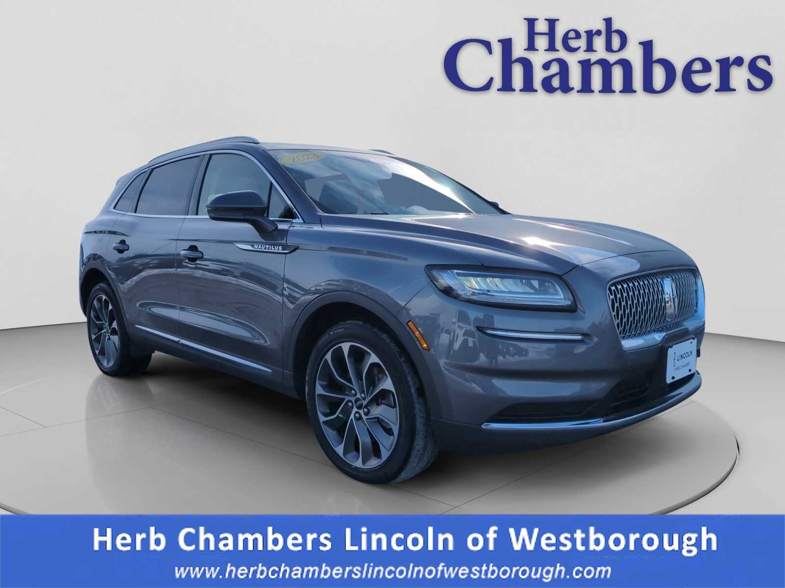 Asher Gray Metallic Clearcoat 2023 Lincoln Nautilus Reserve AWD SUV / Crossover All-Wheel Drive Automatic