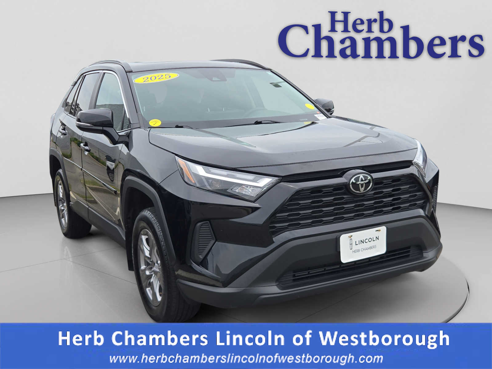 Midnight Black Metallic 2025 Toyota RAV4 SUV / Crossover All-Wheel Drive Automatic
