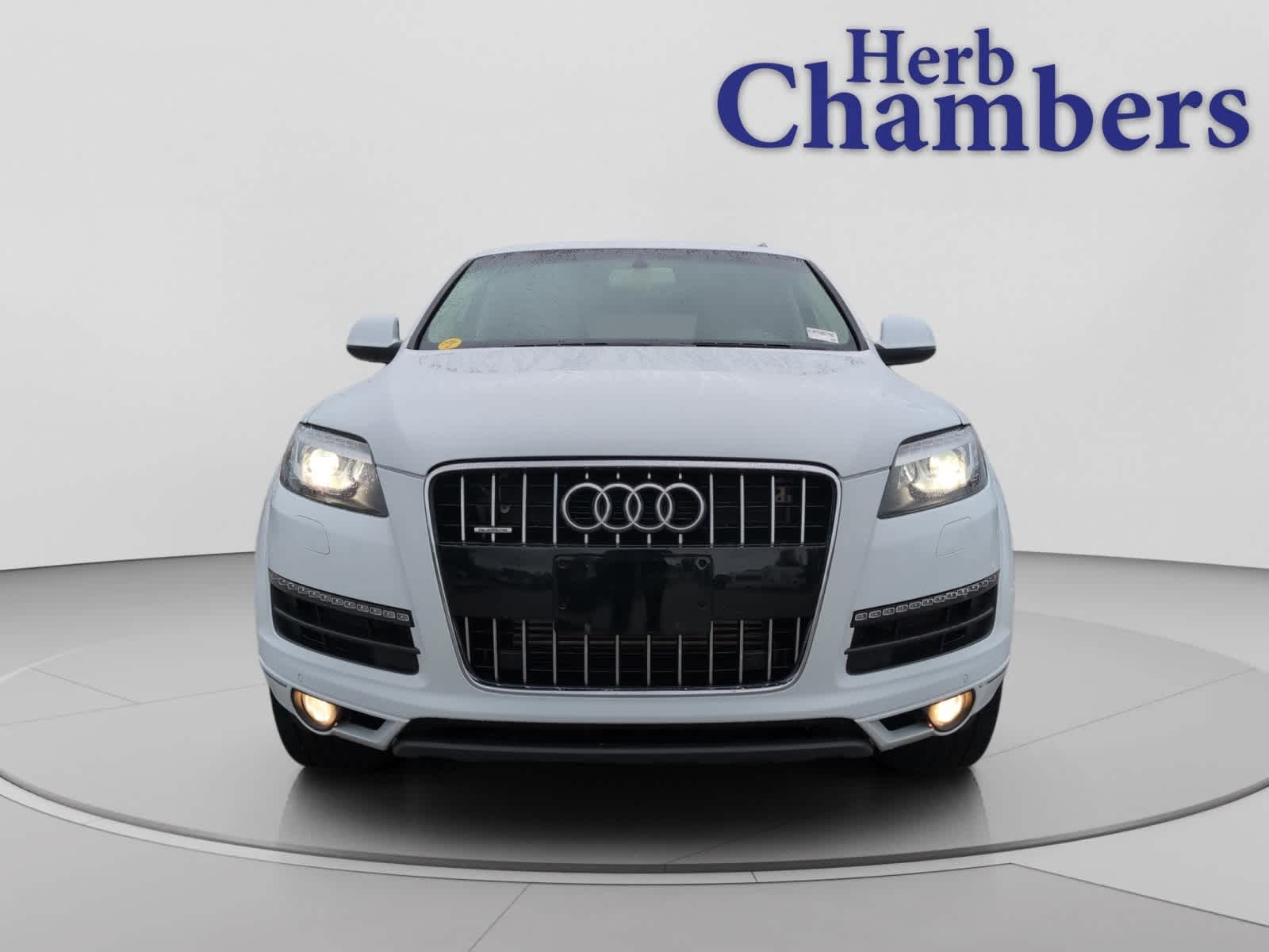 Used 2015 Audi Q7 Premium Plus with VIN WA1LGAFE8FD027105 for sale in Westborough, MA