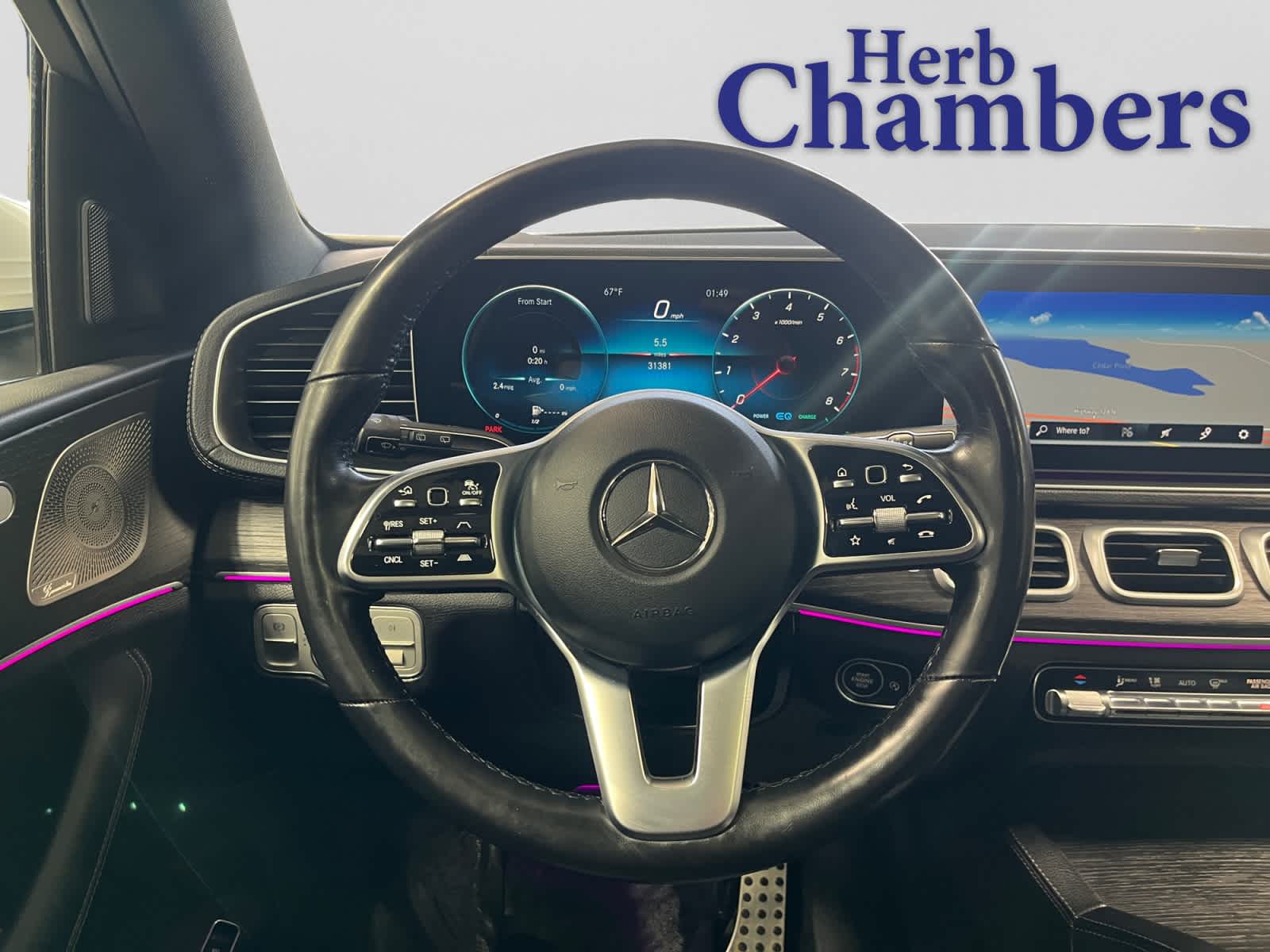 used 2023 Mercedes-Benz GLS 580 car, priced at $70,998