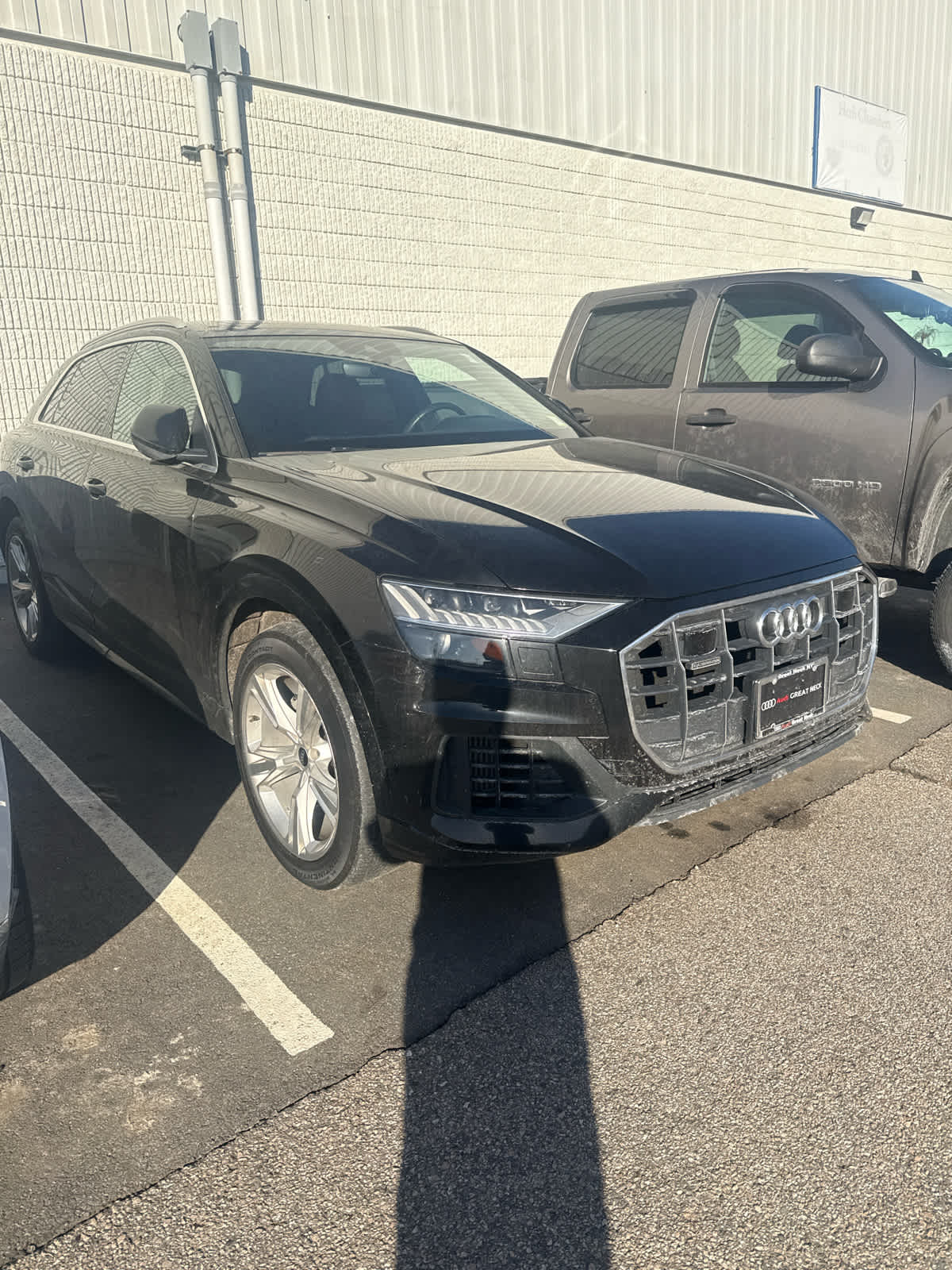 used 2021 Audi Q8 car, priced at $42,497