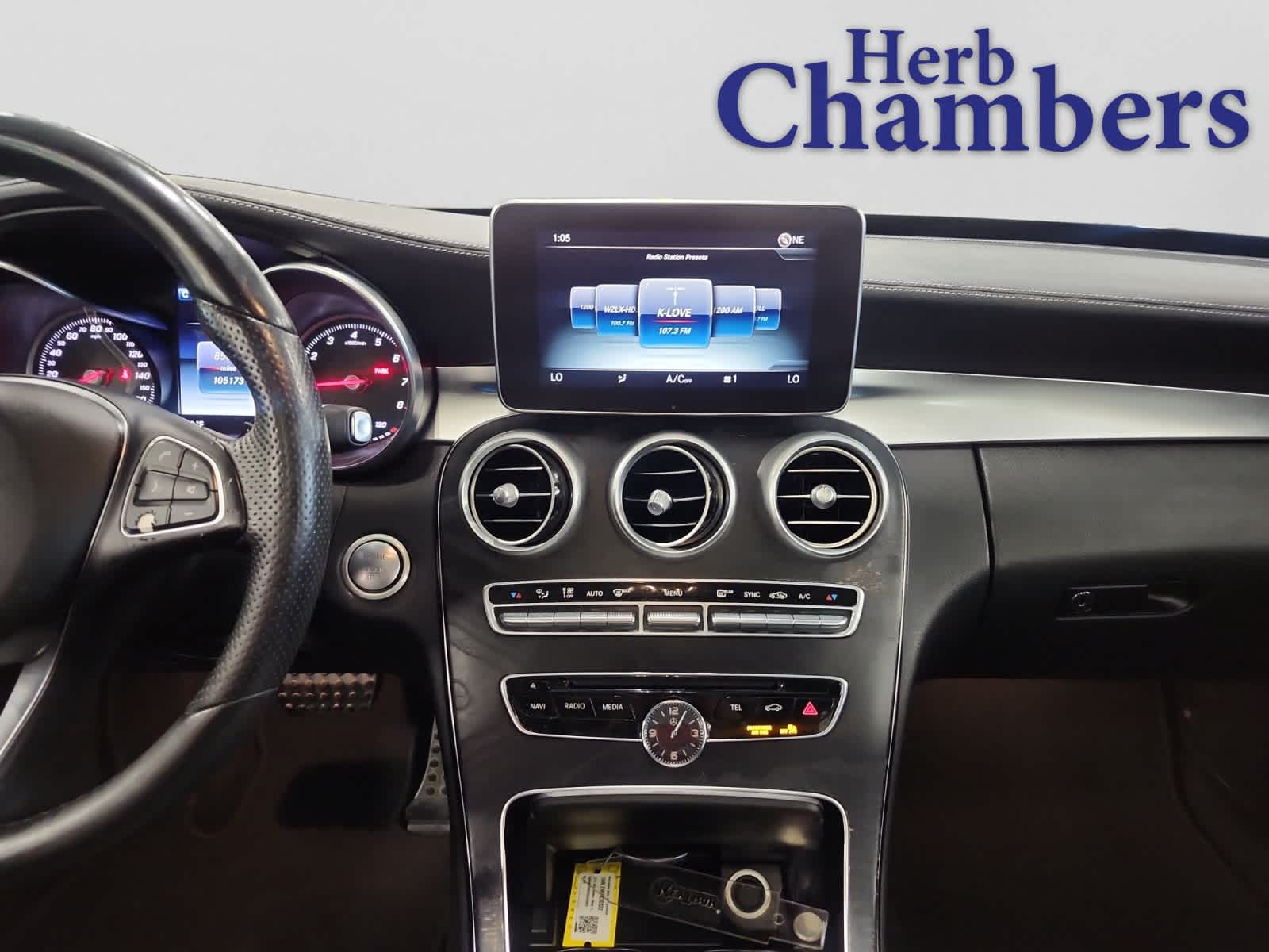 used 2017 Mercedes-Benz C-Class car, priced at $14,497