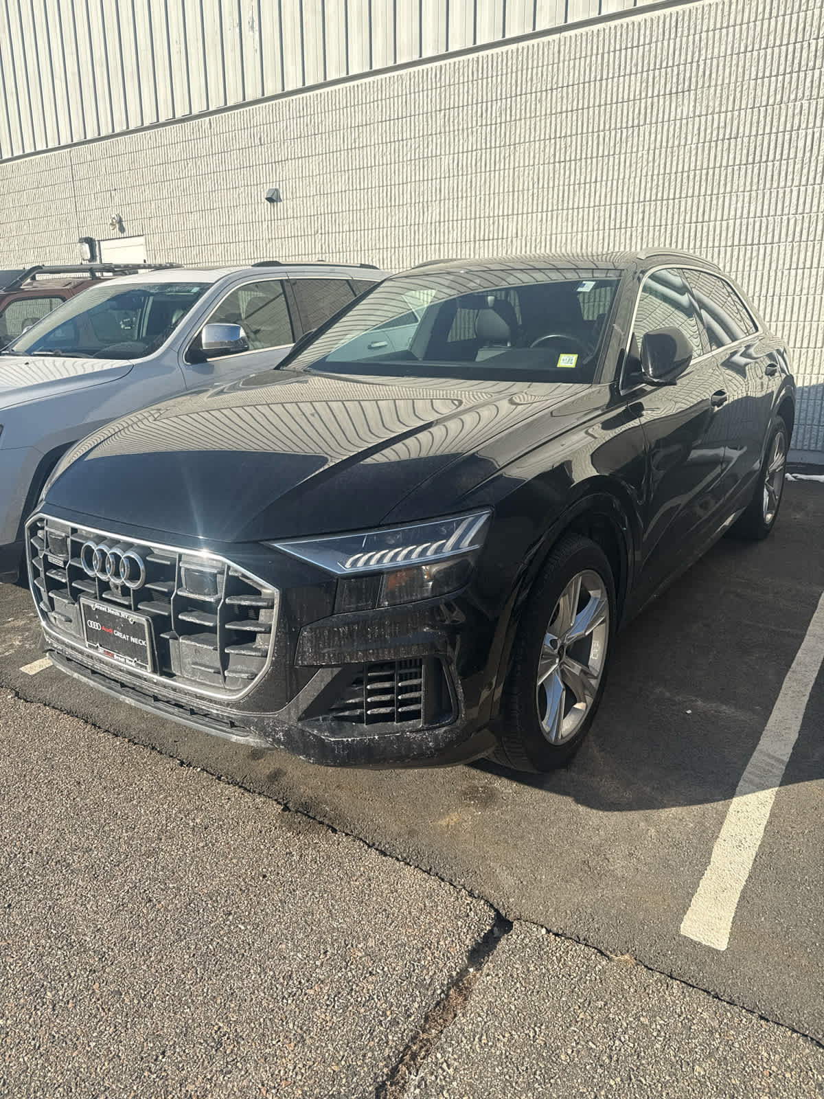used 2021 Audi Q8 car, priced at $42,497