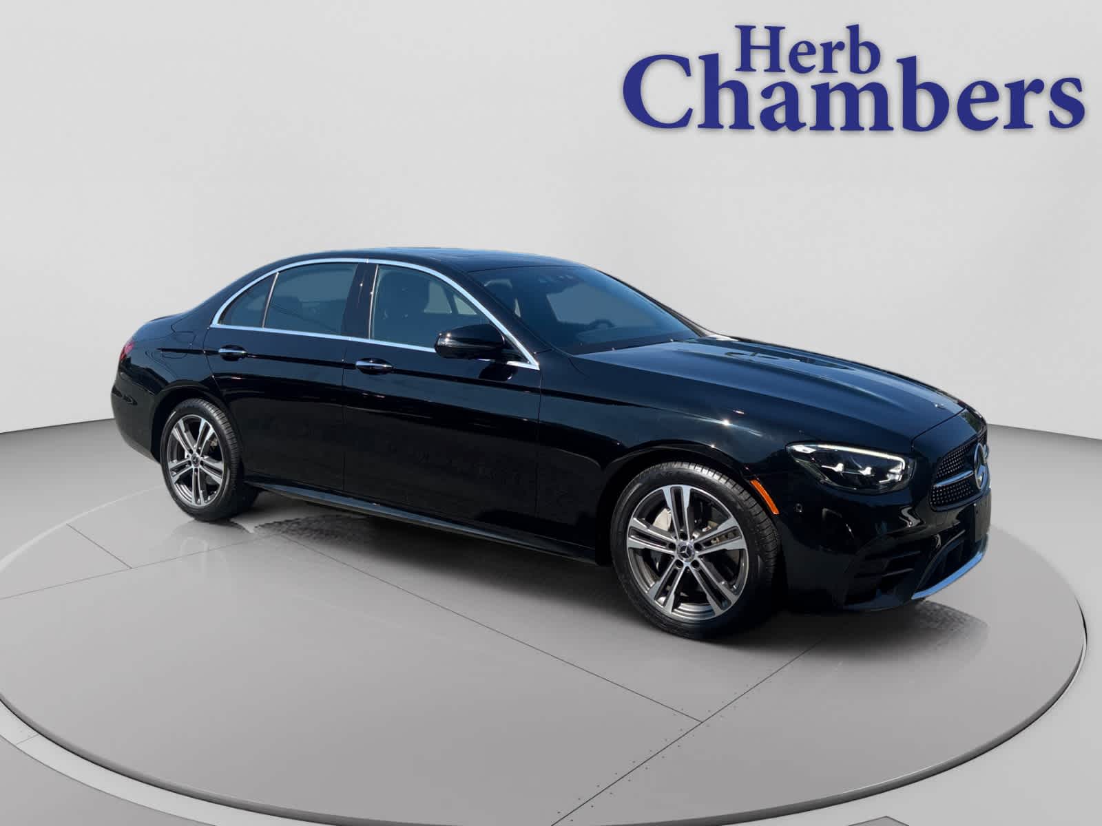 Black 2021 Mercedes-Benz E-Class Sedan All-Wheel Drive Automatic
