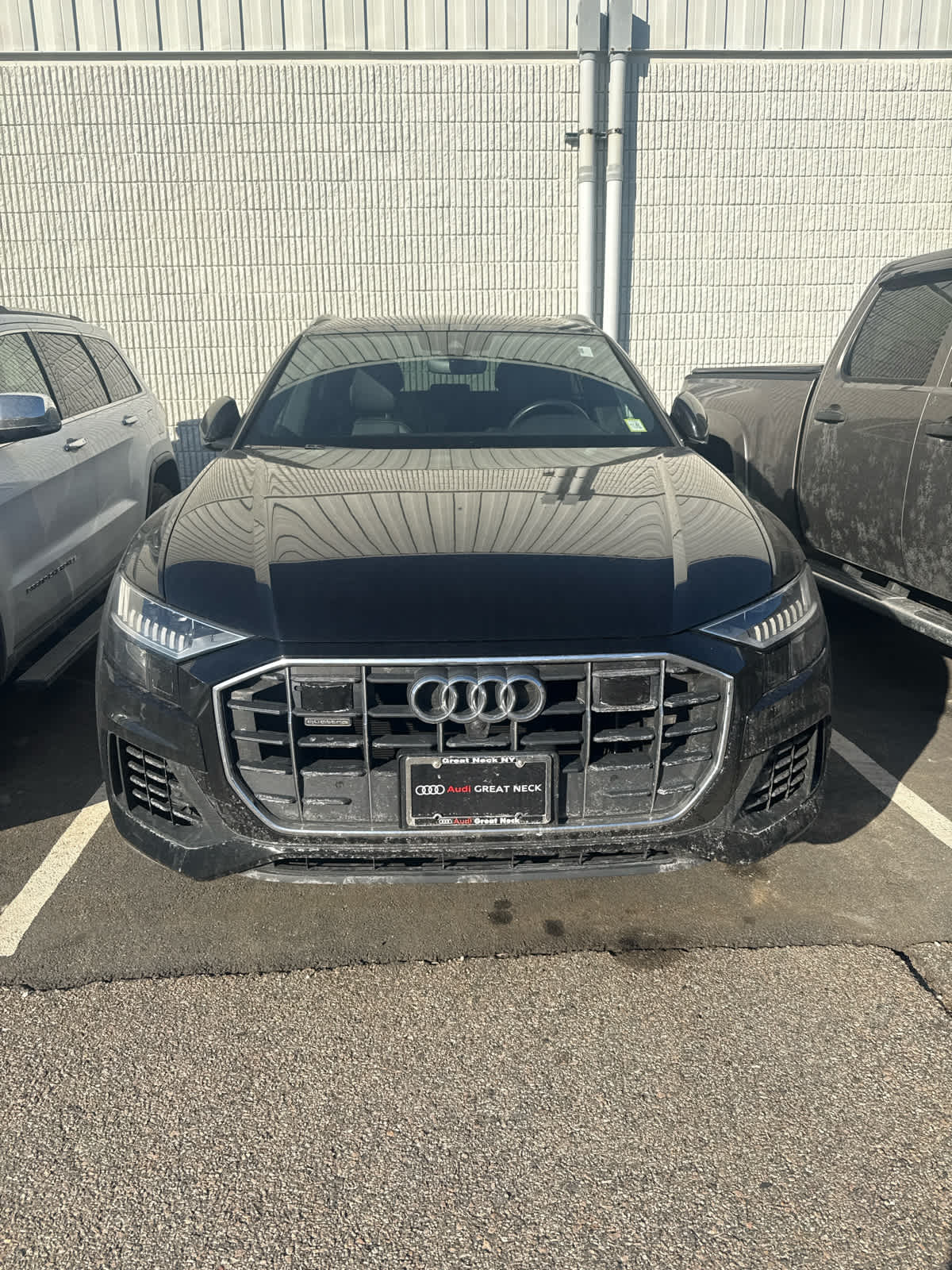 used 2021 Audi Q8 car, priced at $42,497
