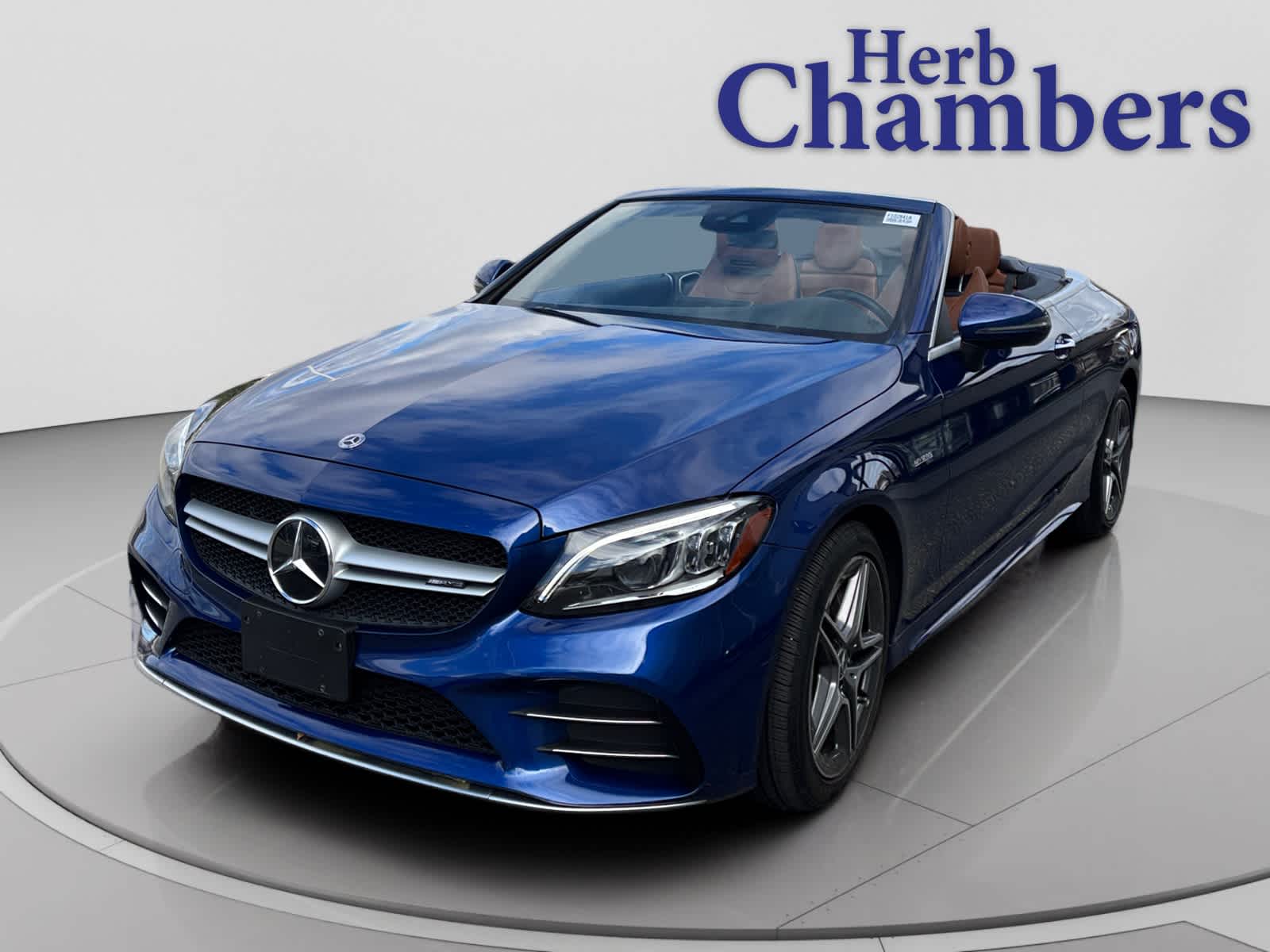 used 2021 Mercedes-Benz AMG C 43 car, priced at $43,199