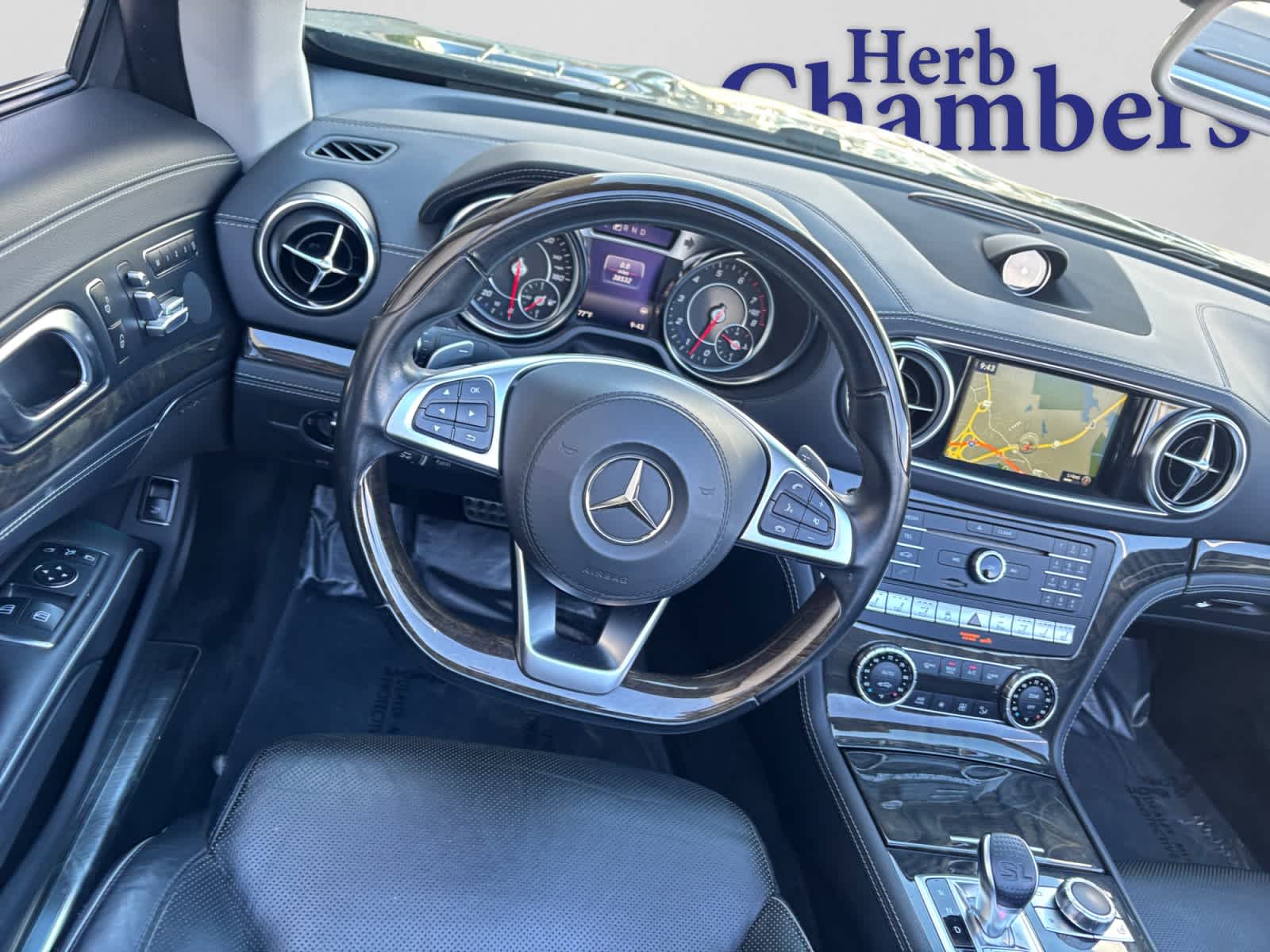 used 2019 Mercedes-Benz SL 550 car, priced at $59,999