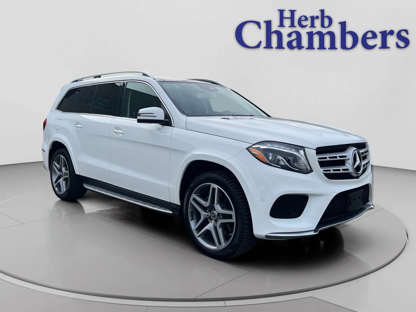 Polar White 2019 Mercedes-Benz GLS 550 4MATIC SUV / Crossover All-Wheel Drive Automatic