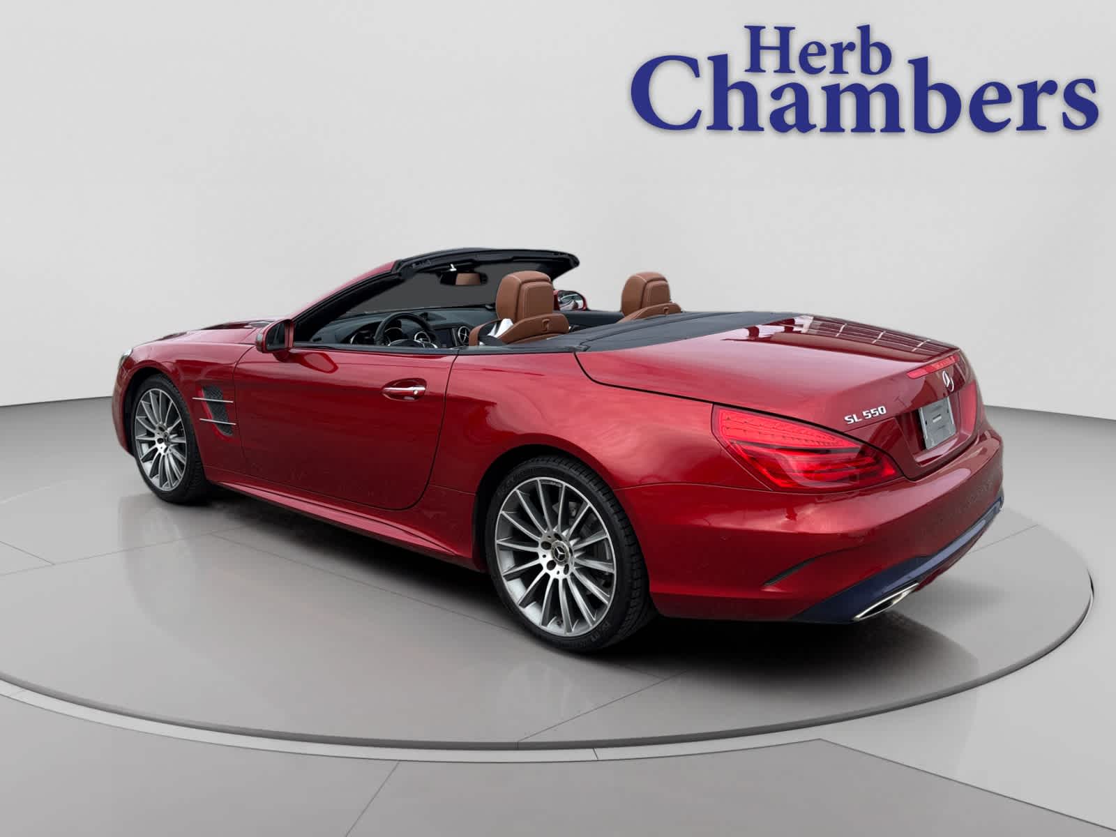 used 2019 Mercedes-Benz SL 550 car, priced at $48,999