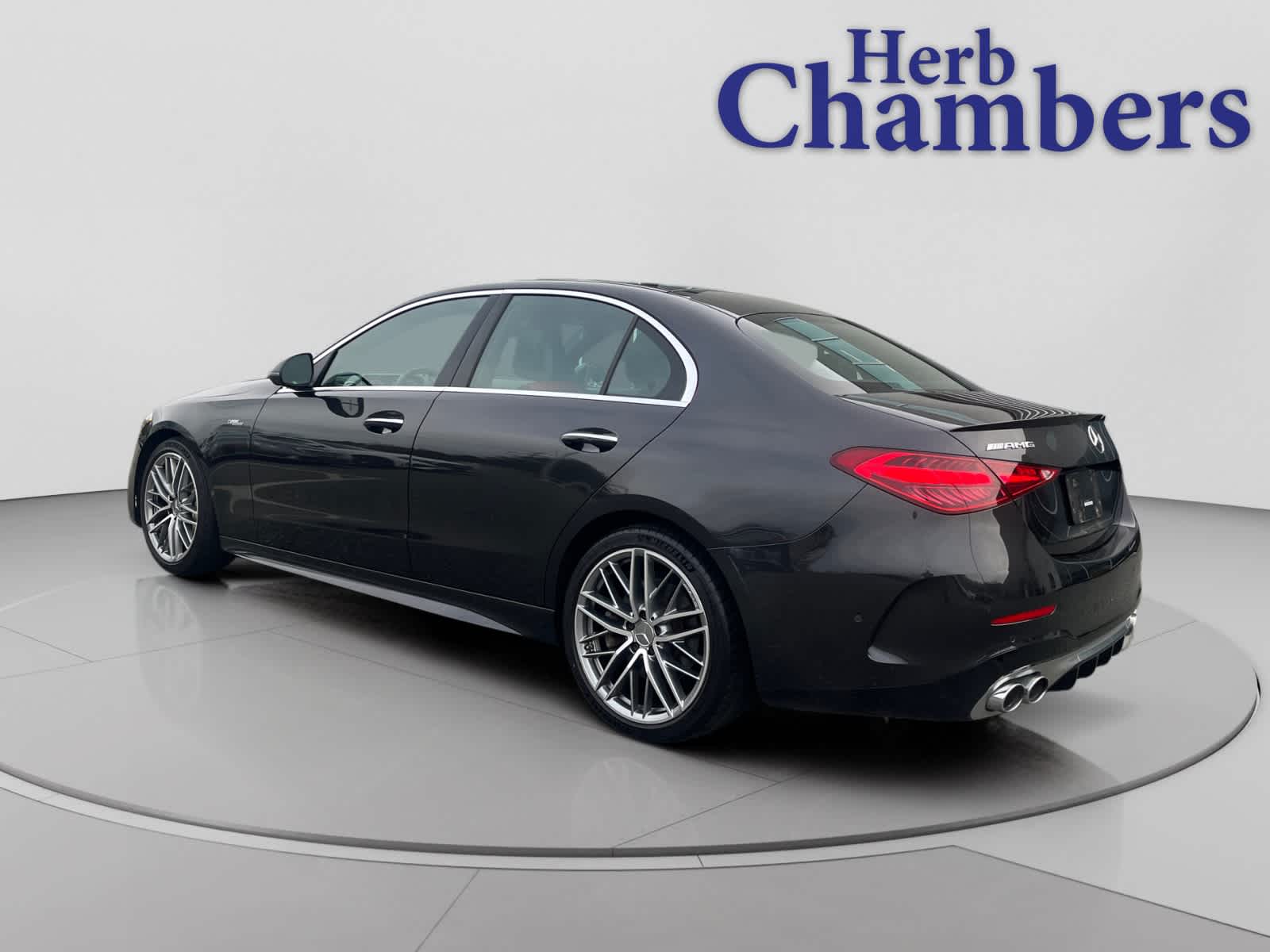 used 2023 Mercedes-Benz AMG C 43 car, priced at $48,998