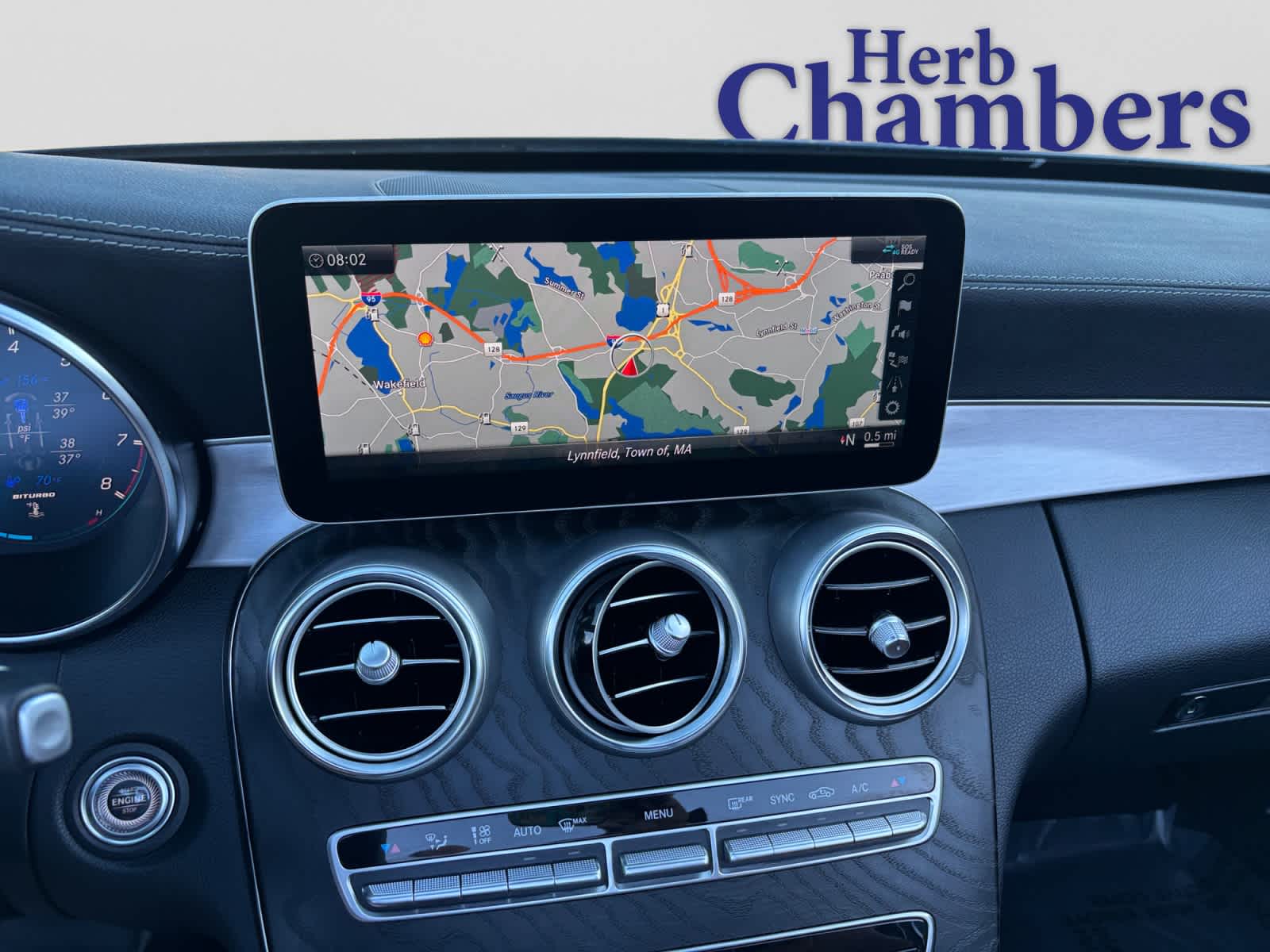 used 2021 Mercedes-Benz AMG C 43 car, priced at $43,199