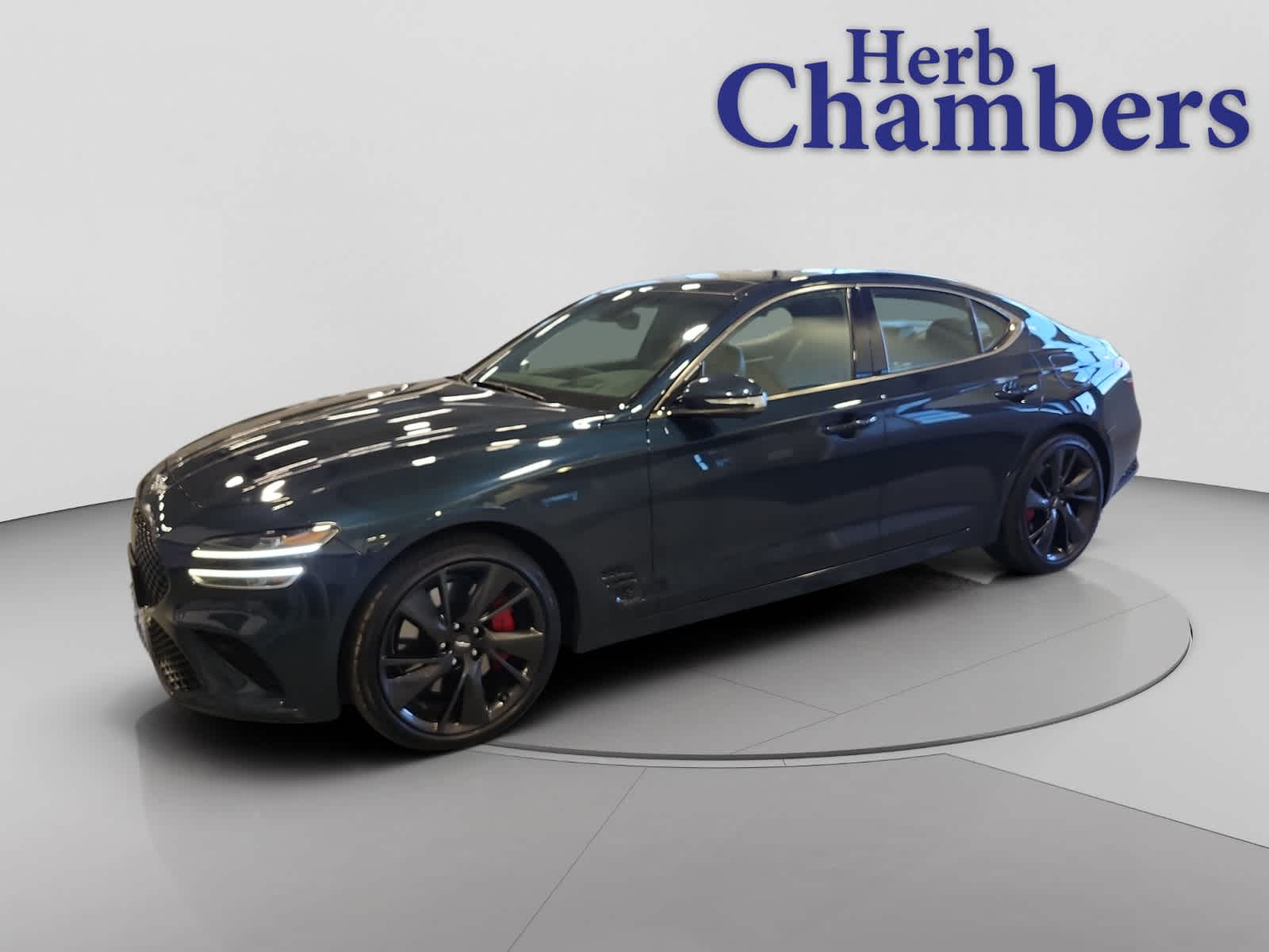 used 2022 Genesis G70 car, priced at $33,997