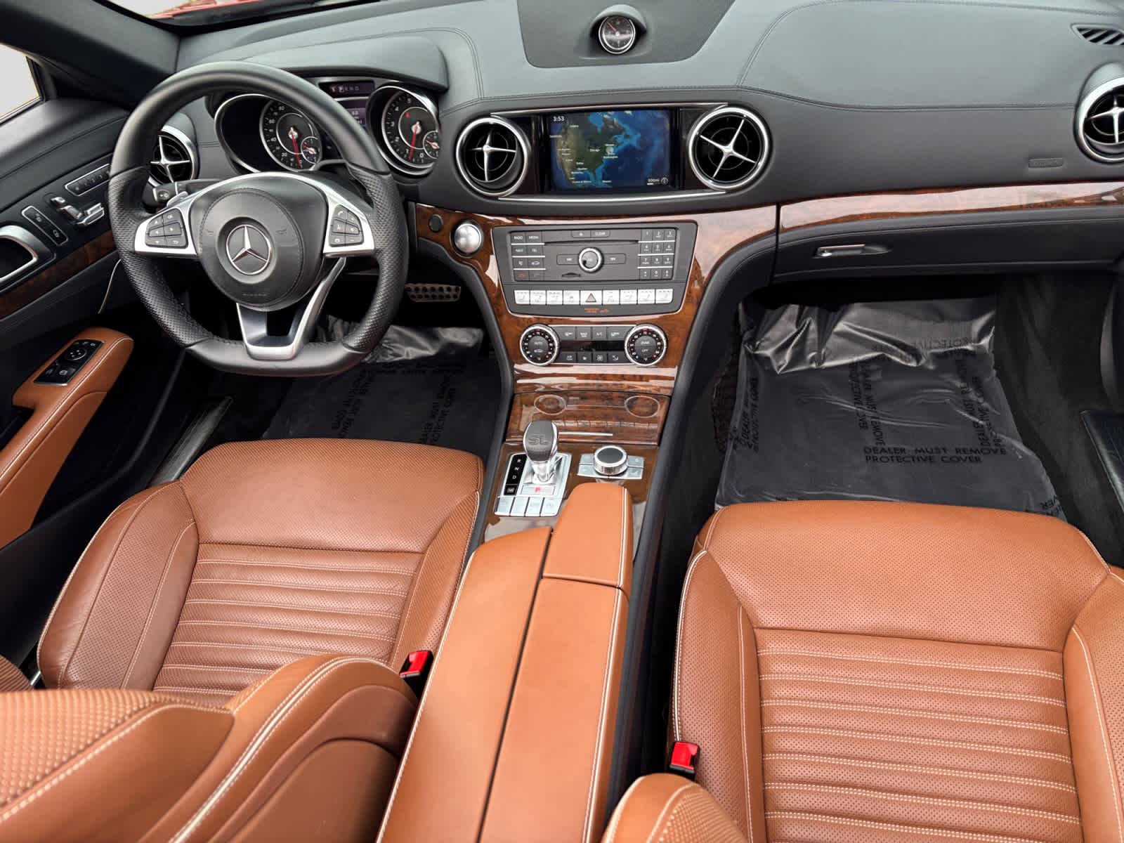 used 2019 Mercedes-Benz SL 550 car, priced at $48,999