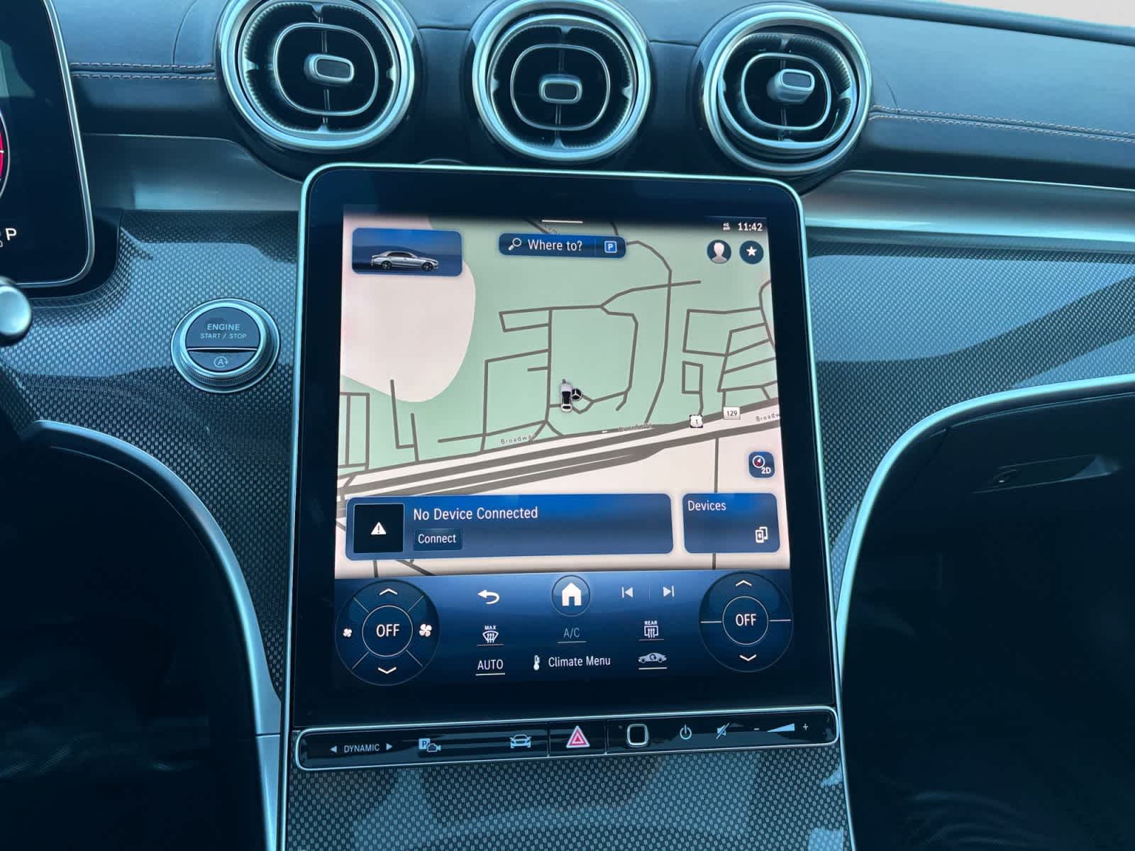 used 2023 Mercedes-Benz C-Class car, priced at $35,498