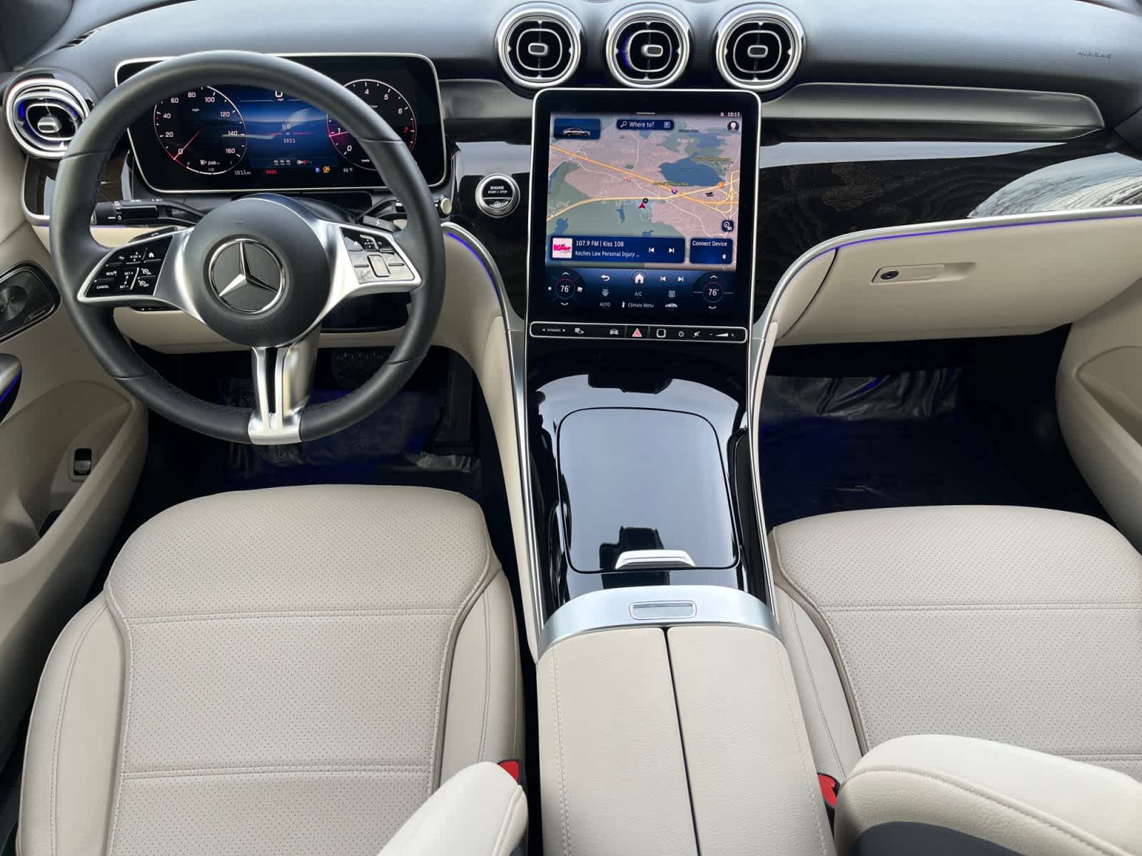 used 2025 Mercedes-Benz GLC 300 car, priced at $54,998