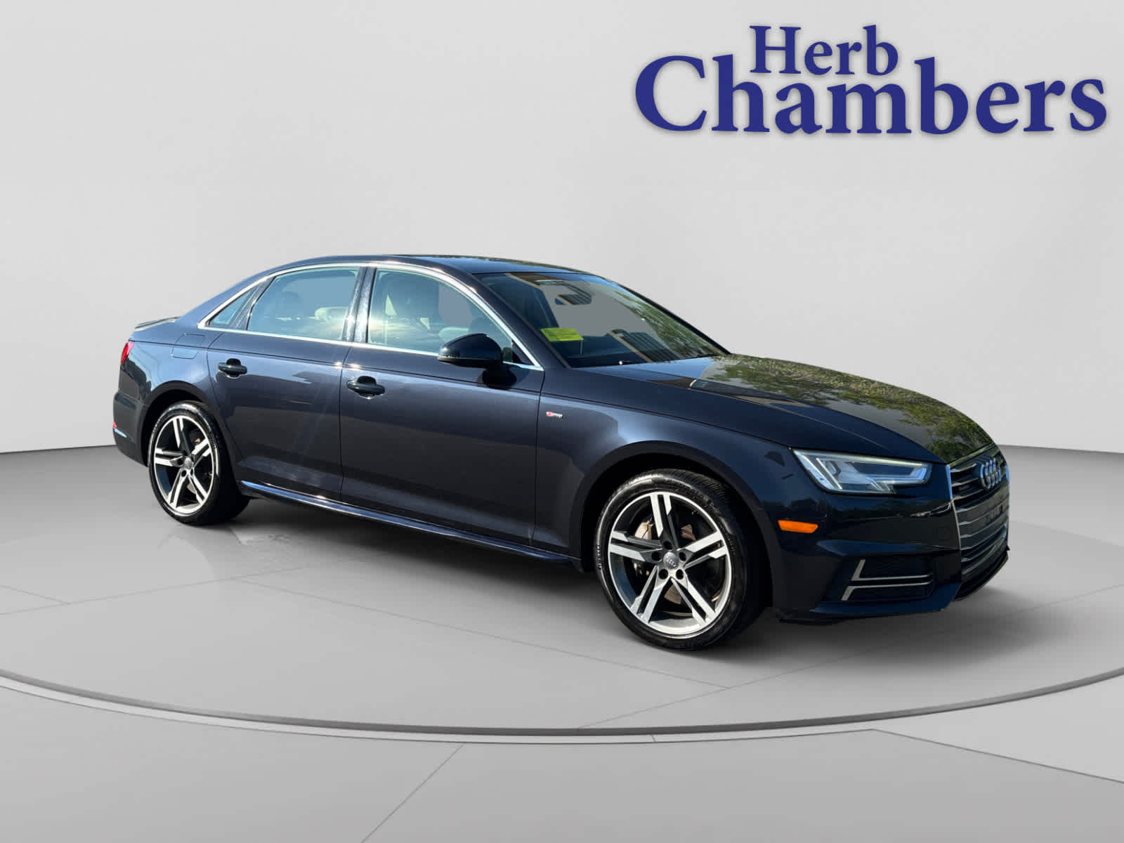 Moonlight Blue Metallic 2017 Audi A4 Sedan All-Wheel Drive Automatic