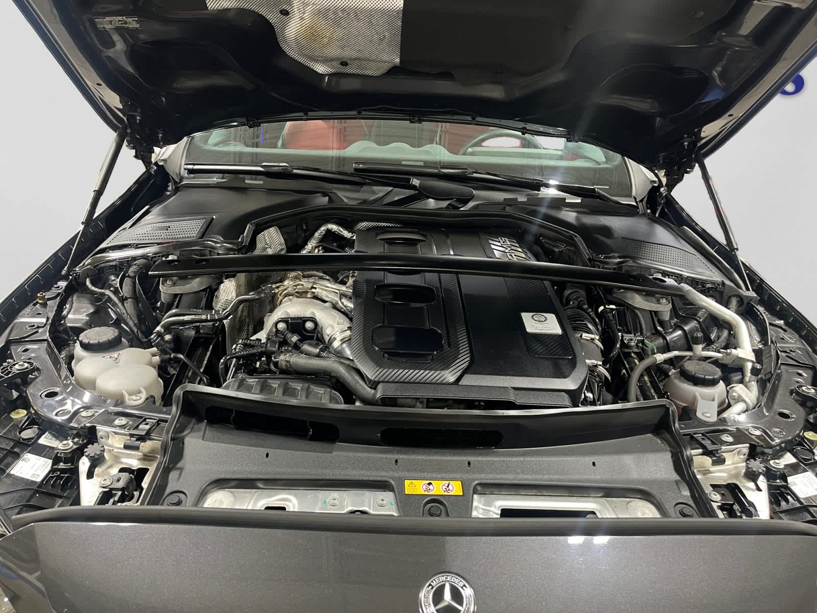 used 2023 Mercedes-Benz AMG C 43 car, priced at $48,998