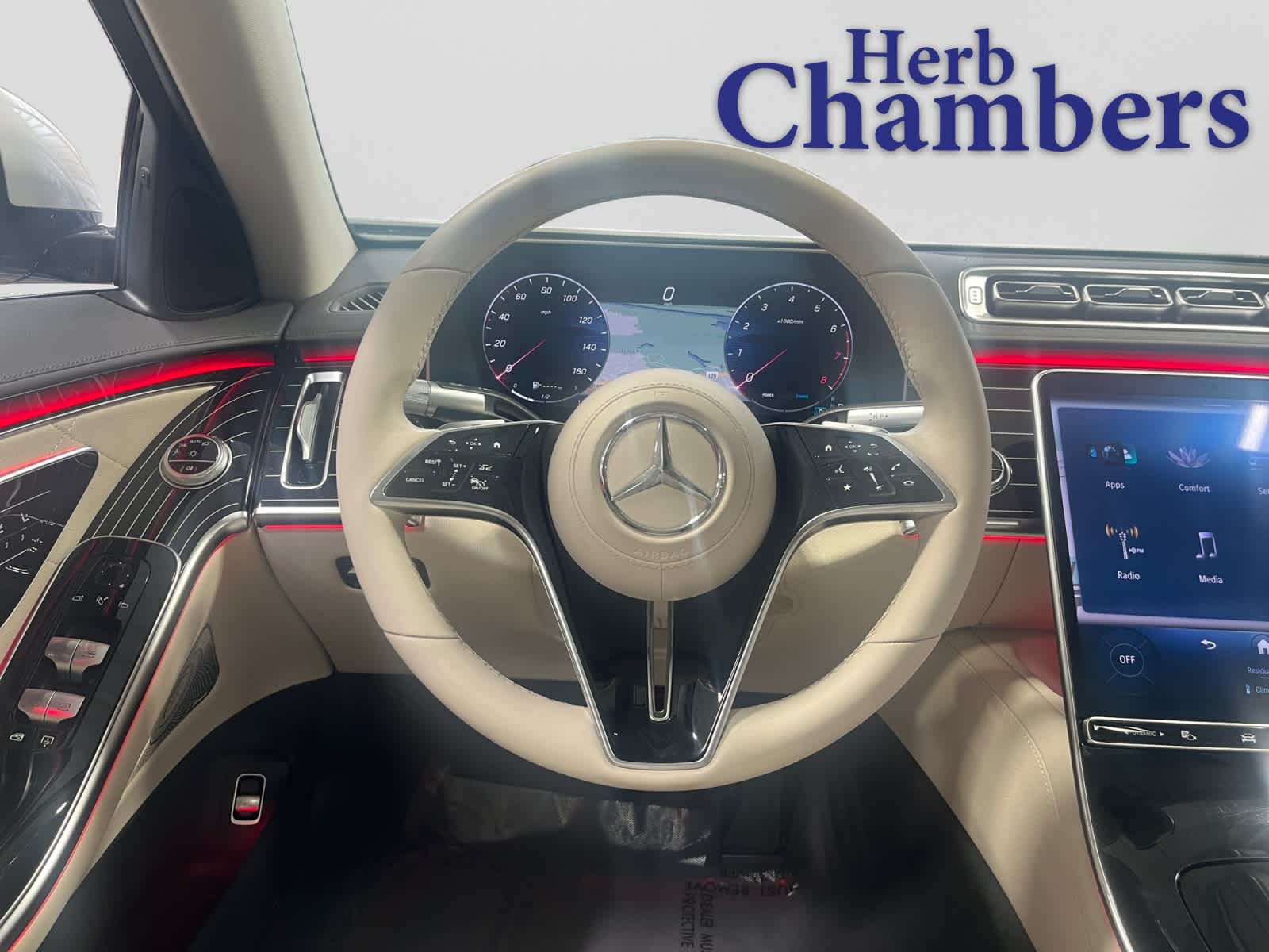 used 2022 Mercedes-Benz S-Class car, priced at $76,998