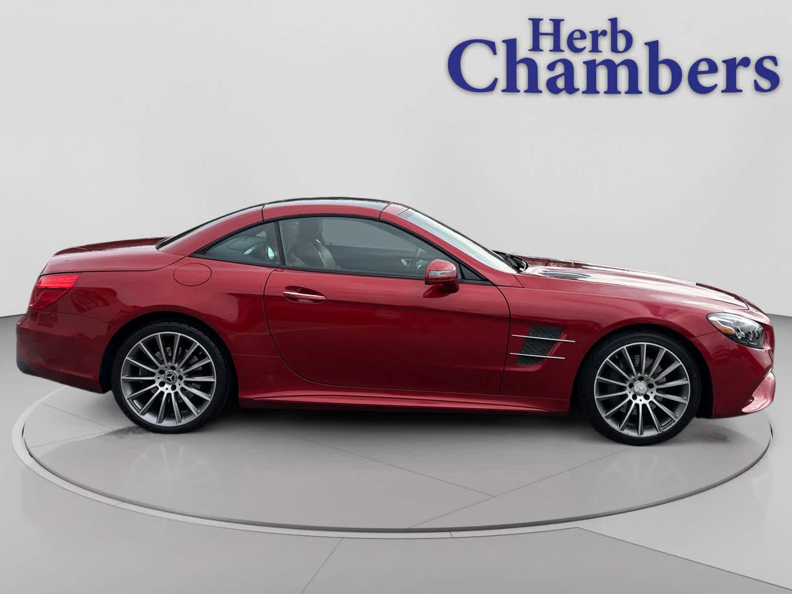used 2019 Mercedes-Benz SL 550 car, priced at $48,999