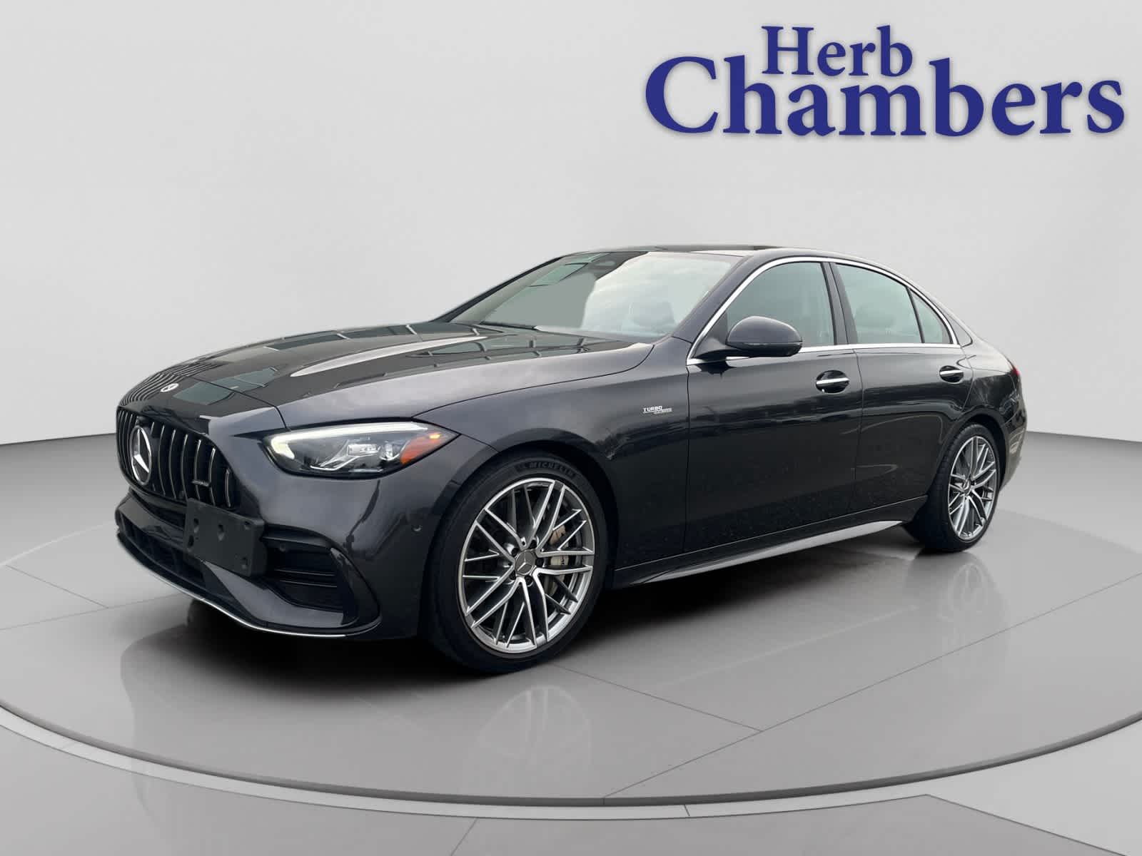 used 2023 Mercedes-Benz AMG C 43 car, priced at $48,998