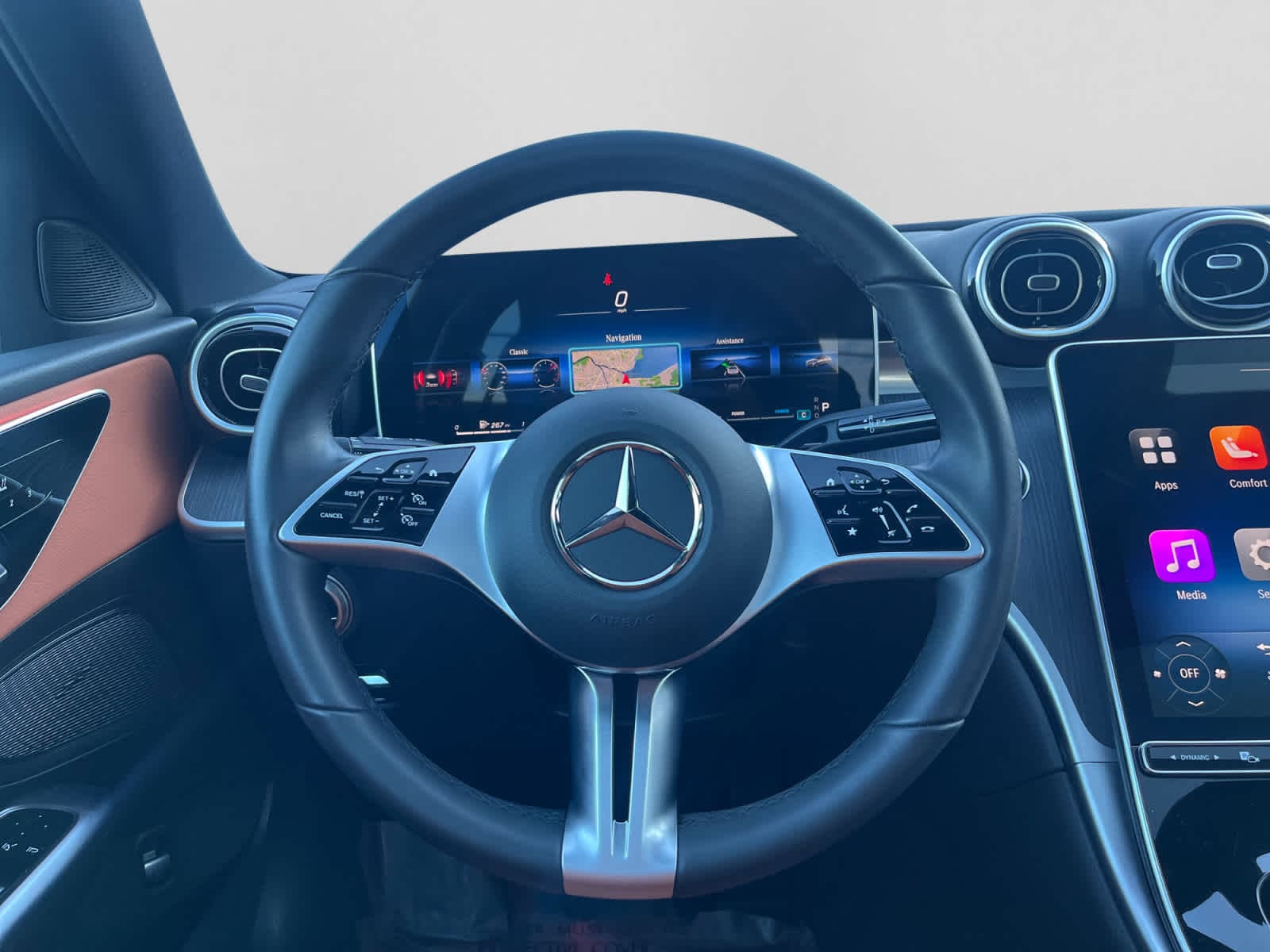 used 2025 Mercedes-Benz C-Class car, priced at $43,998