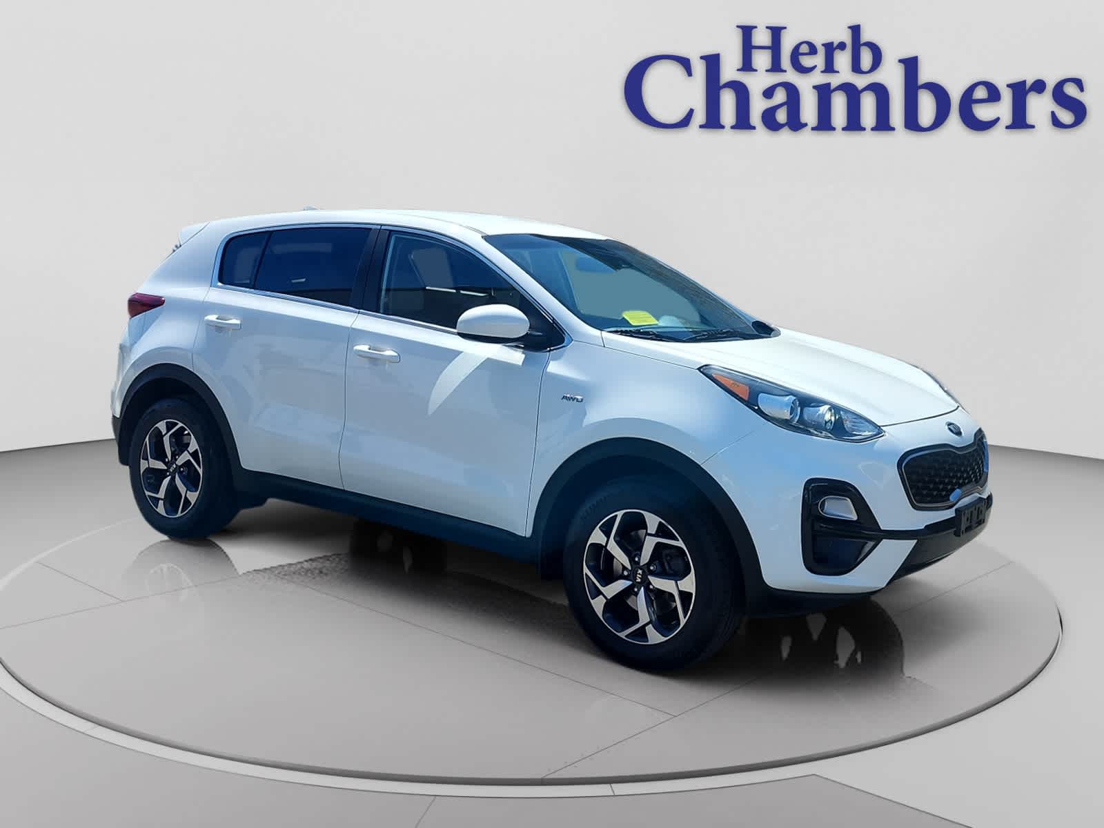 Clear White 2020 Kia Sportage LX AWD SUV / Crossover All-Wheel Drive Automatic