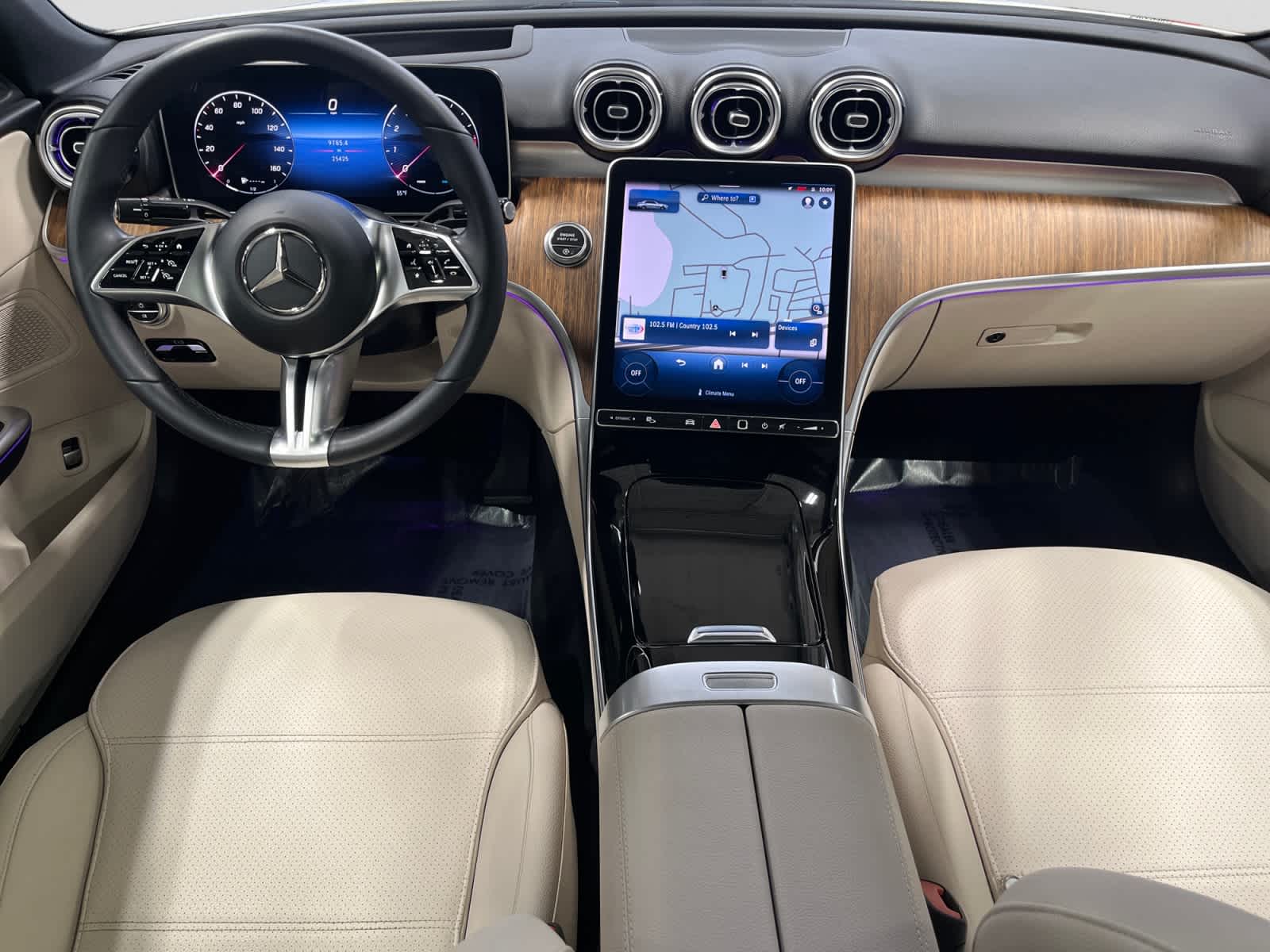 used 2023 Mercedes-Benz C-Class car, priced at $36,398