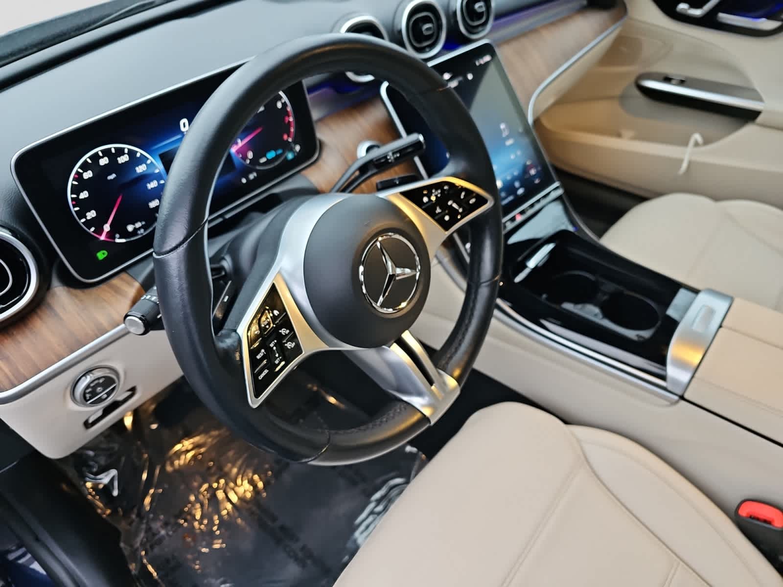 used 2022 Mercedes-Benz C-Class car, priced at $30,998