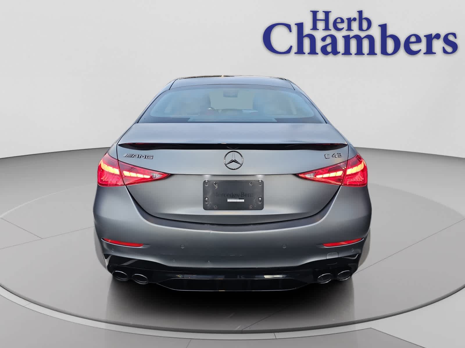 used 2023 Mercedes-Benz AMG C 43 car, priced at $48,488