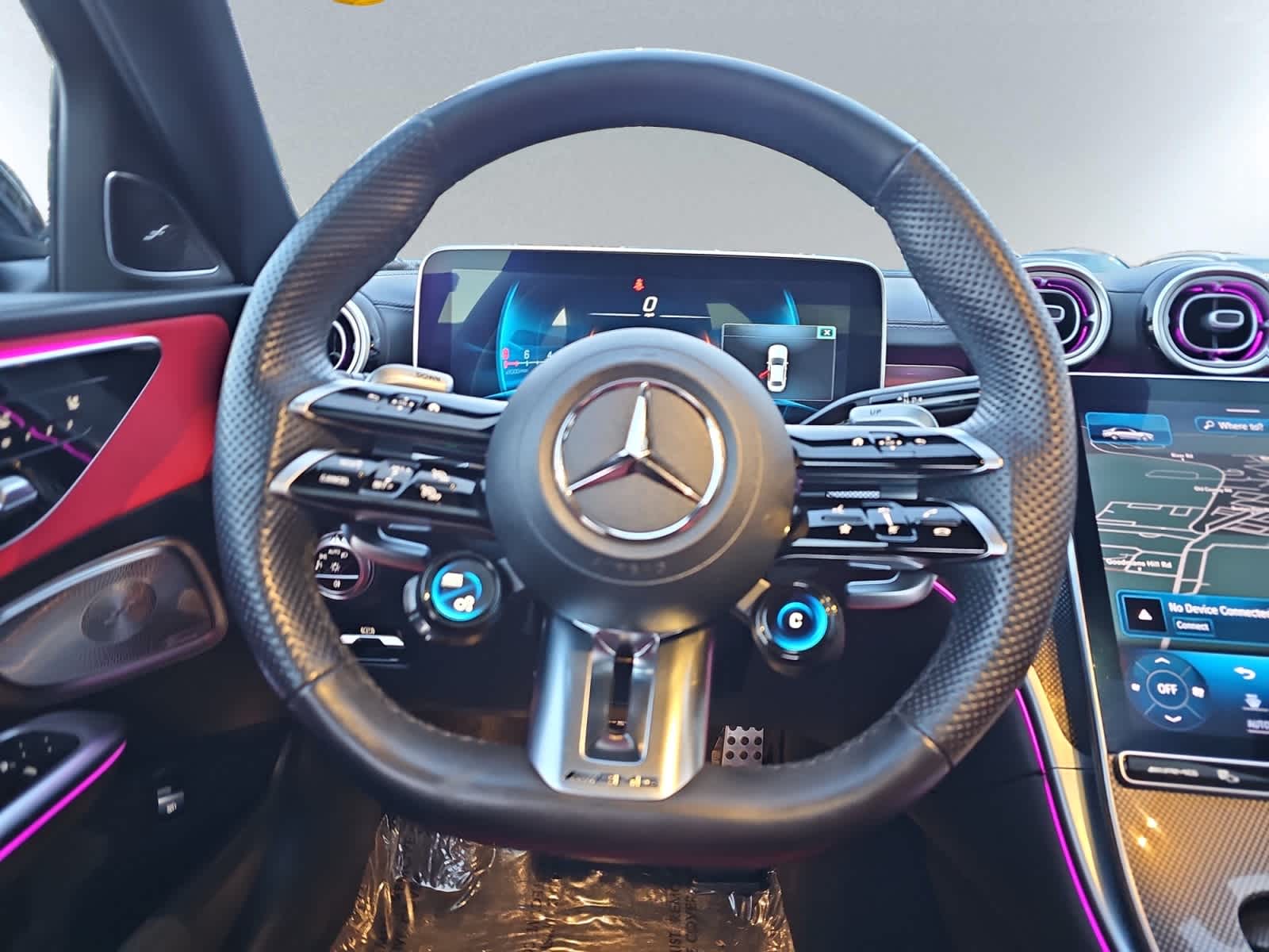 used 2023 Mercedes-Benz AMG C 43 car, priced at $48,488